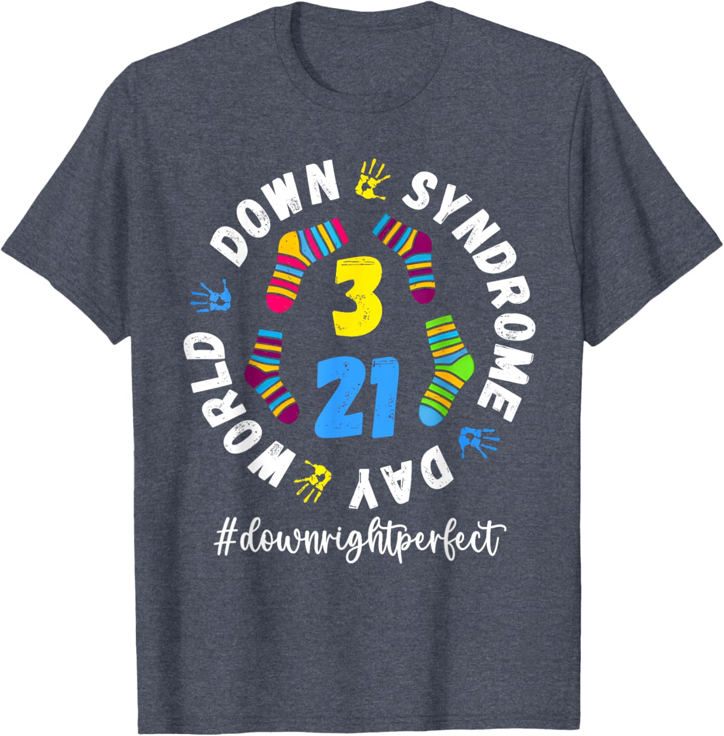 Celebrate World Down Syndrome Day with Our 321 Awareness T-Shirt for All Ages - 1
