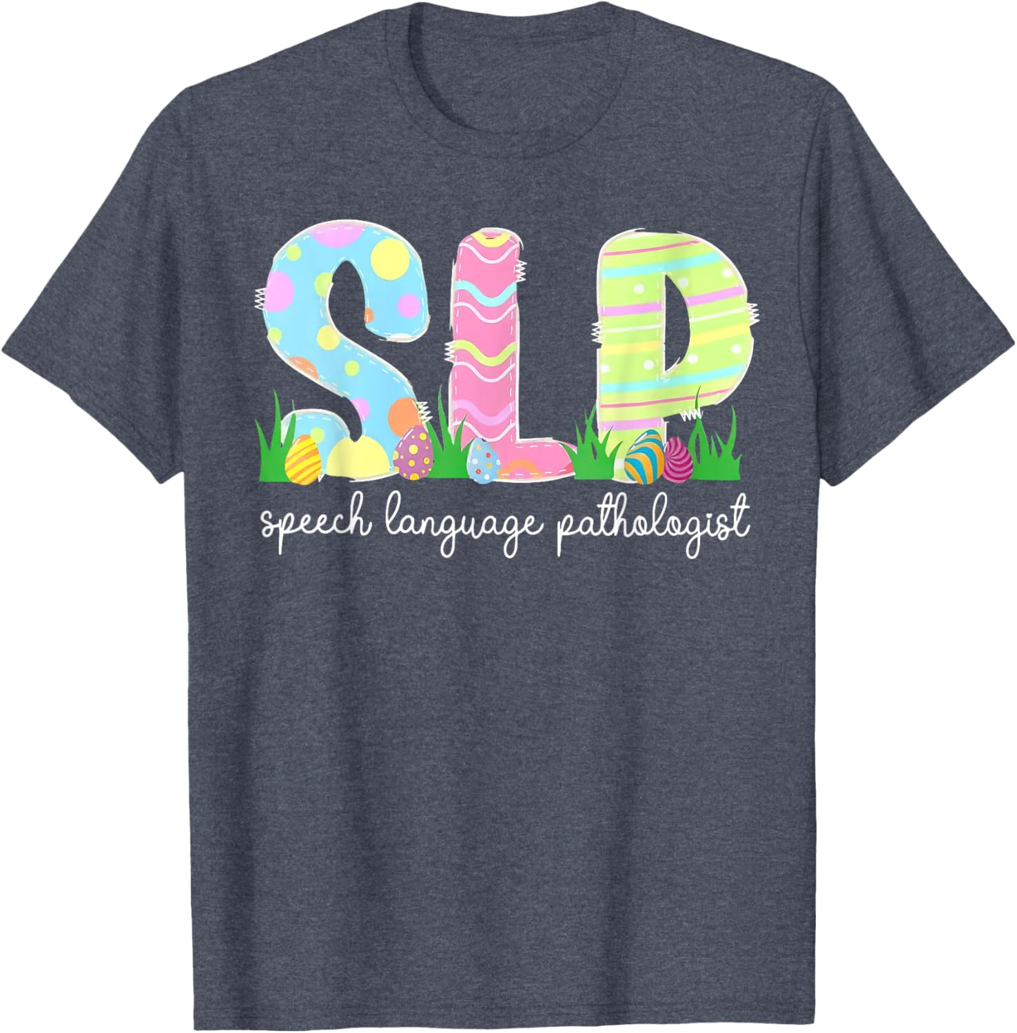 Charming Easter SLP T-Shirt for Speech Language Pathology Lovers - 14