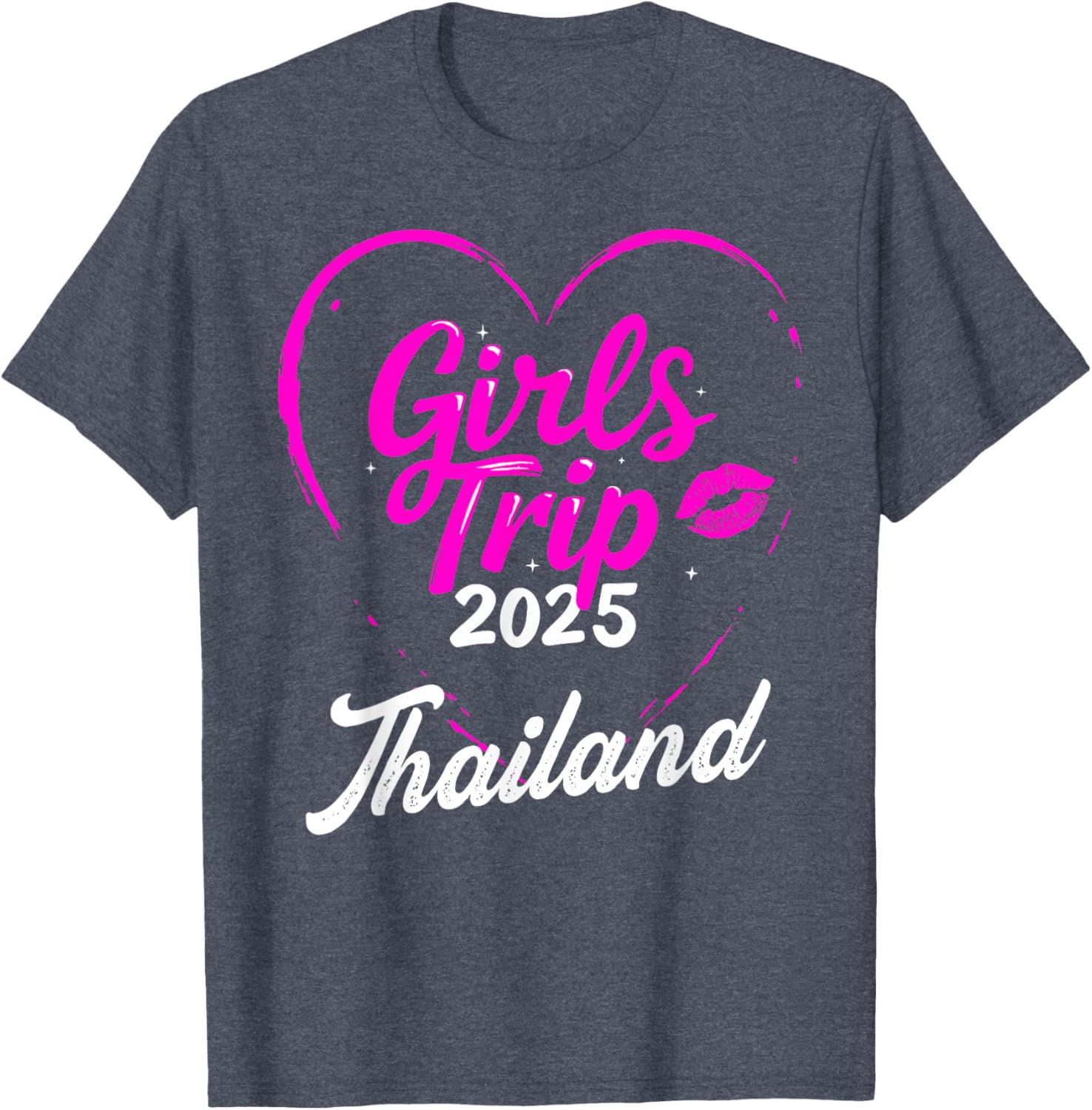 Girls Trip Thailand 2025 Birthday Squad T-Shirt for Fun Weekend Getaway - 4