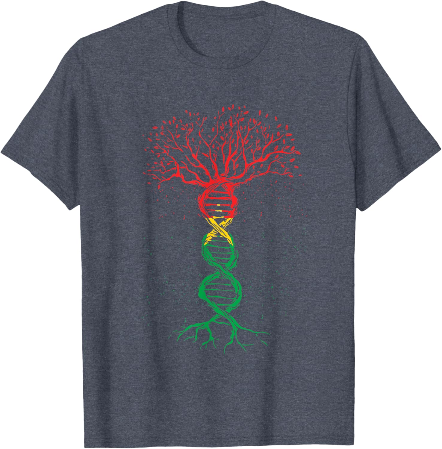 Burkina Faso Pride T-Shirt with DNA Tree Roots and Flag Design - 21