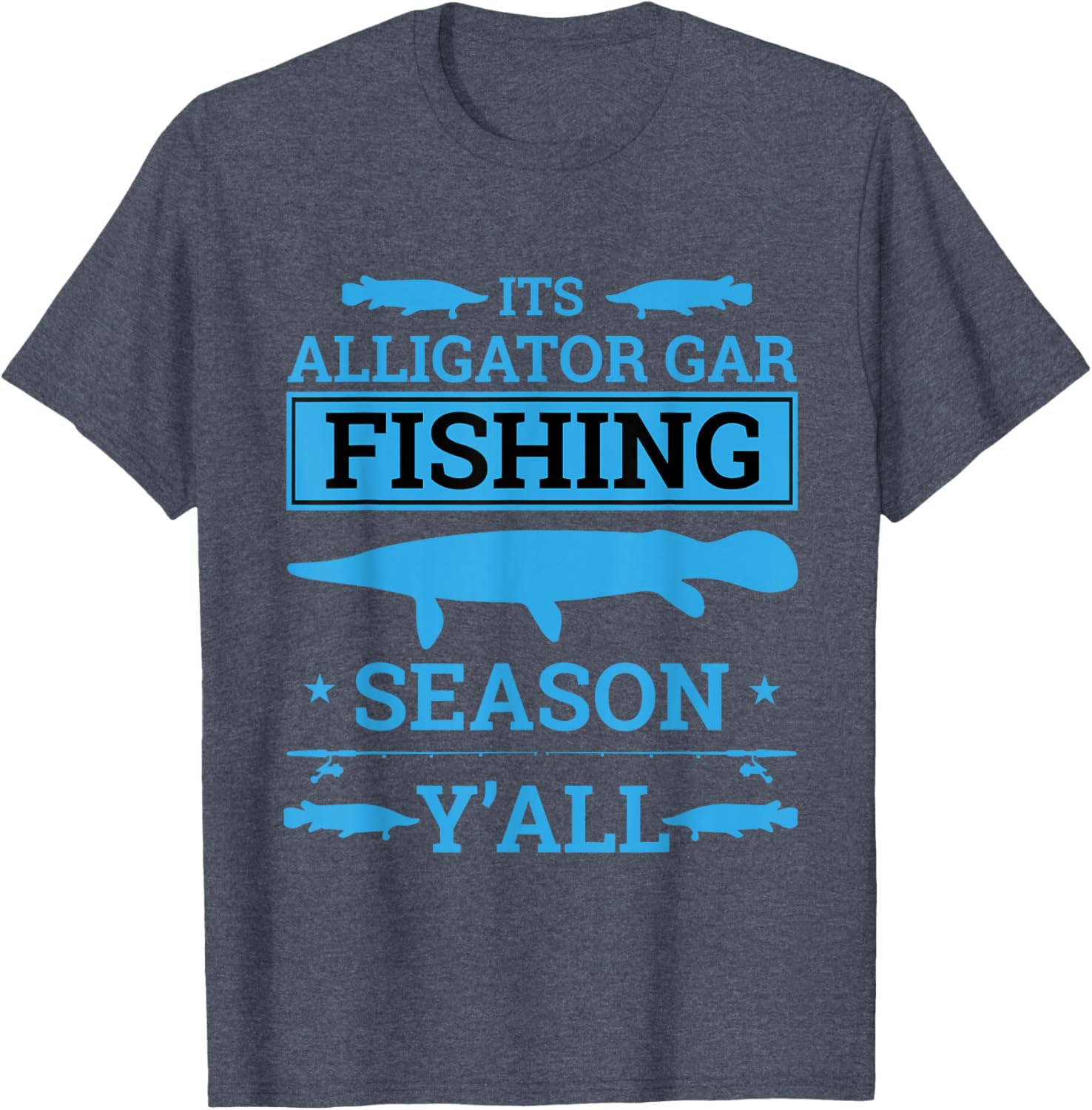 Alligator Gar Fishing Gear T-Shirt for True Fishing Enthusiasts - 5