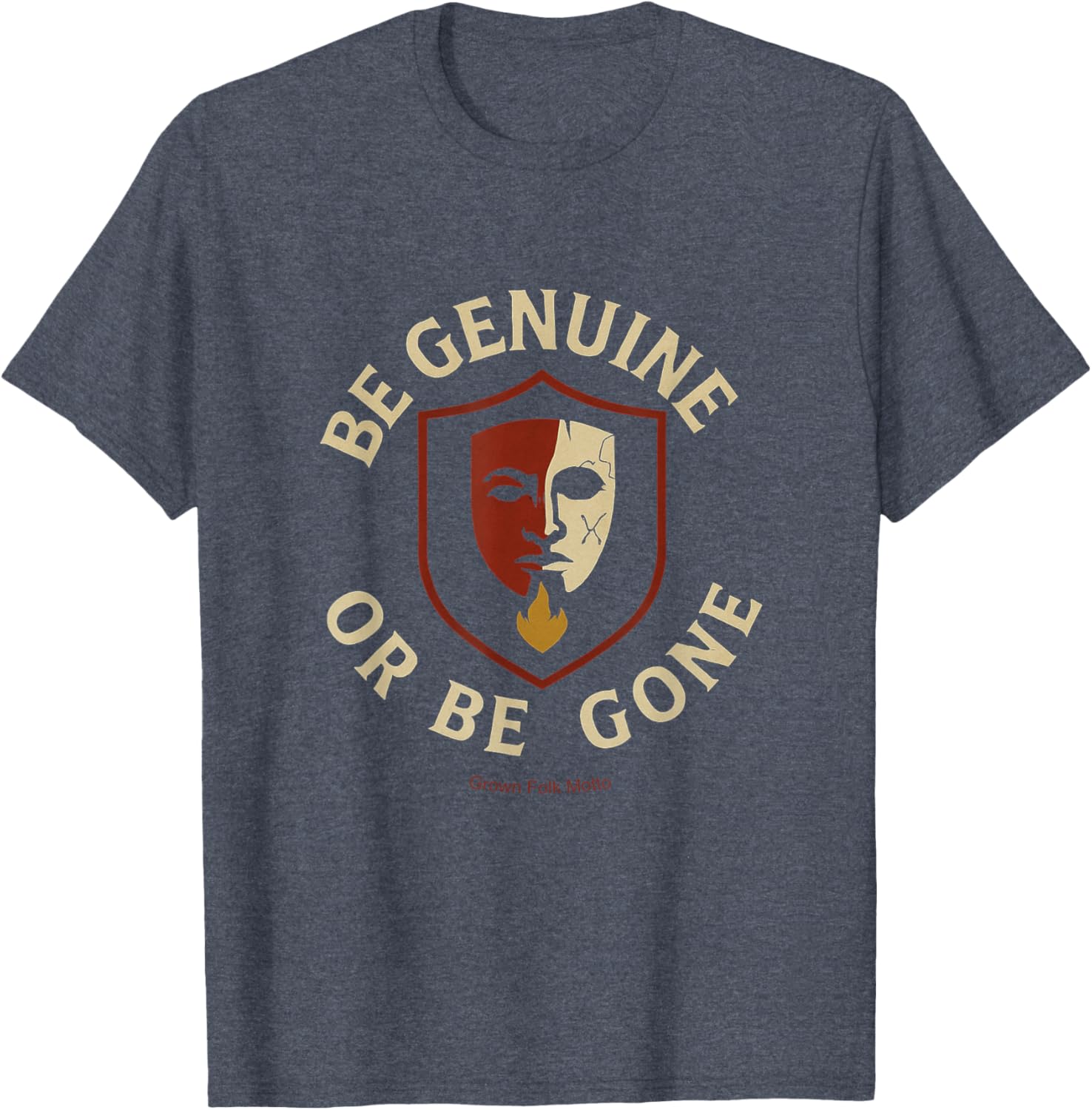 Be Genuine or Be Gone Motivational T-Shirt for Inspiring Style - 19