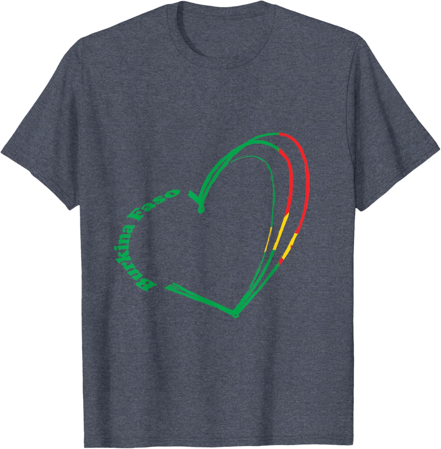 Burkina Faso Flag T-Shirt for Pride and Love of Burkina Faso - 12