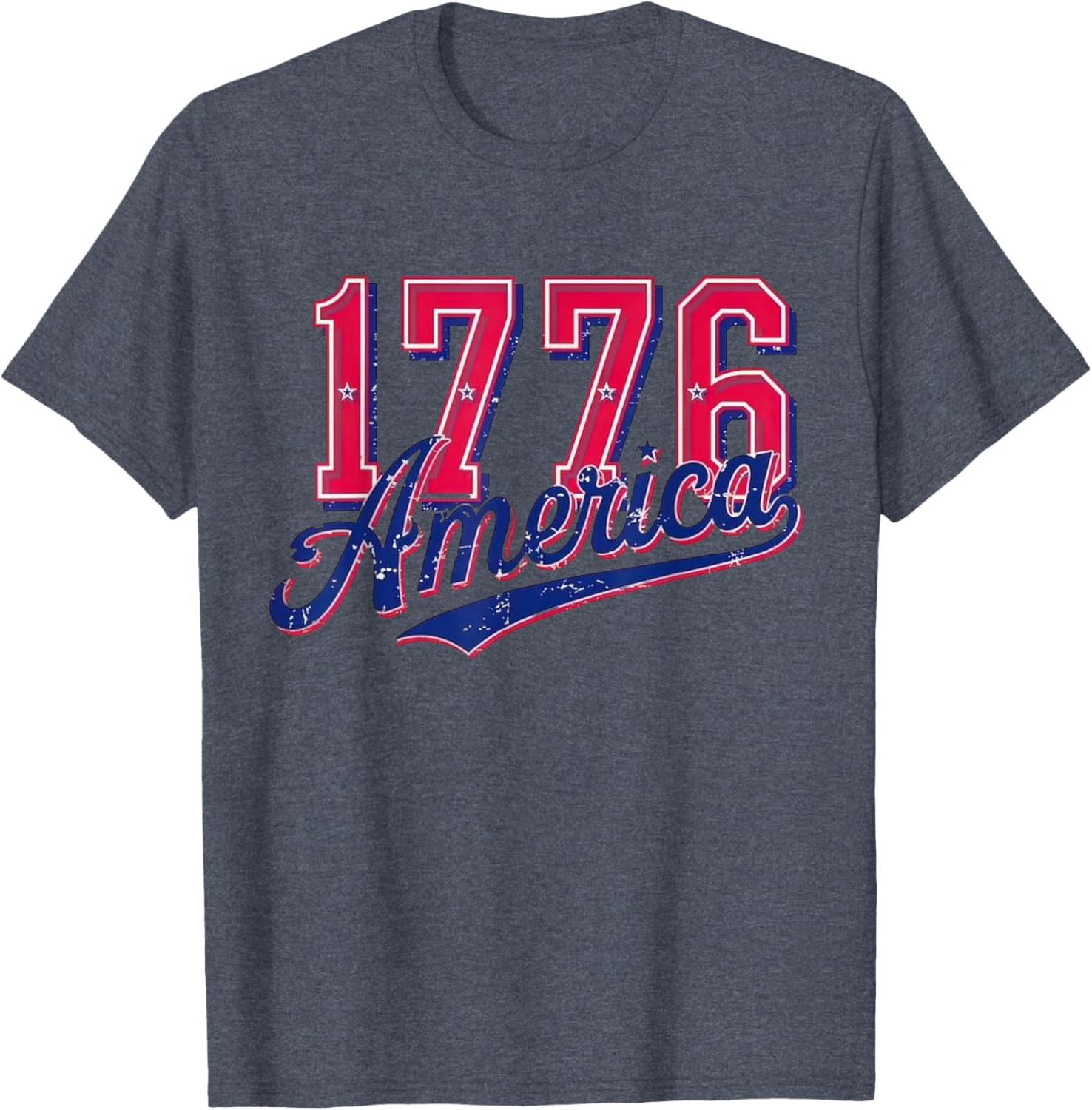 USA Patriotic American Flag 4th of July T-Shirt Celebrating 1776 - 9
