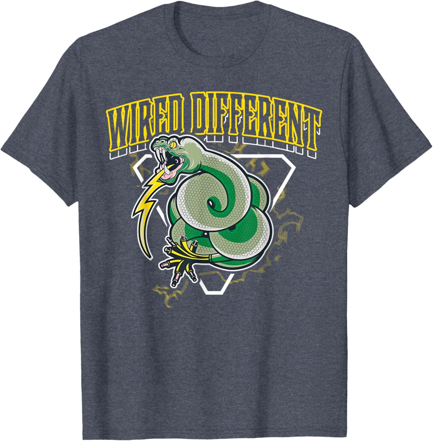 Wired Different Snake T-Shirt for Unique Style and Comfort - 5