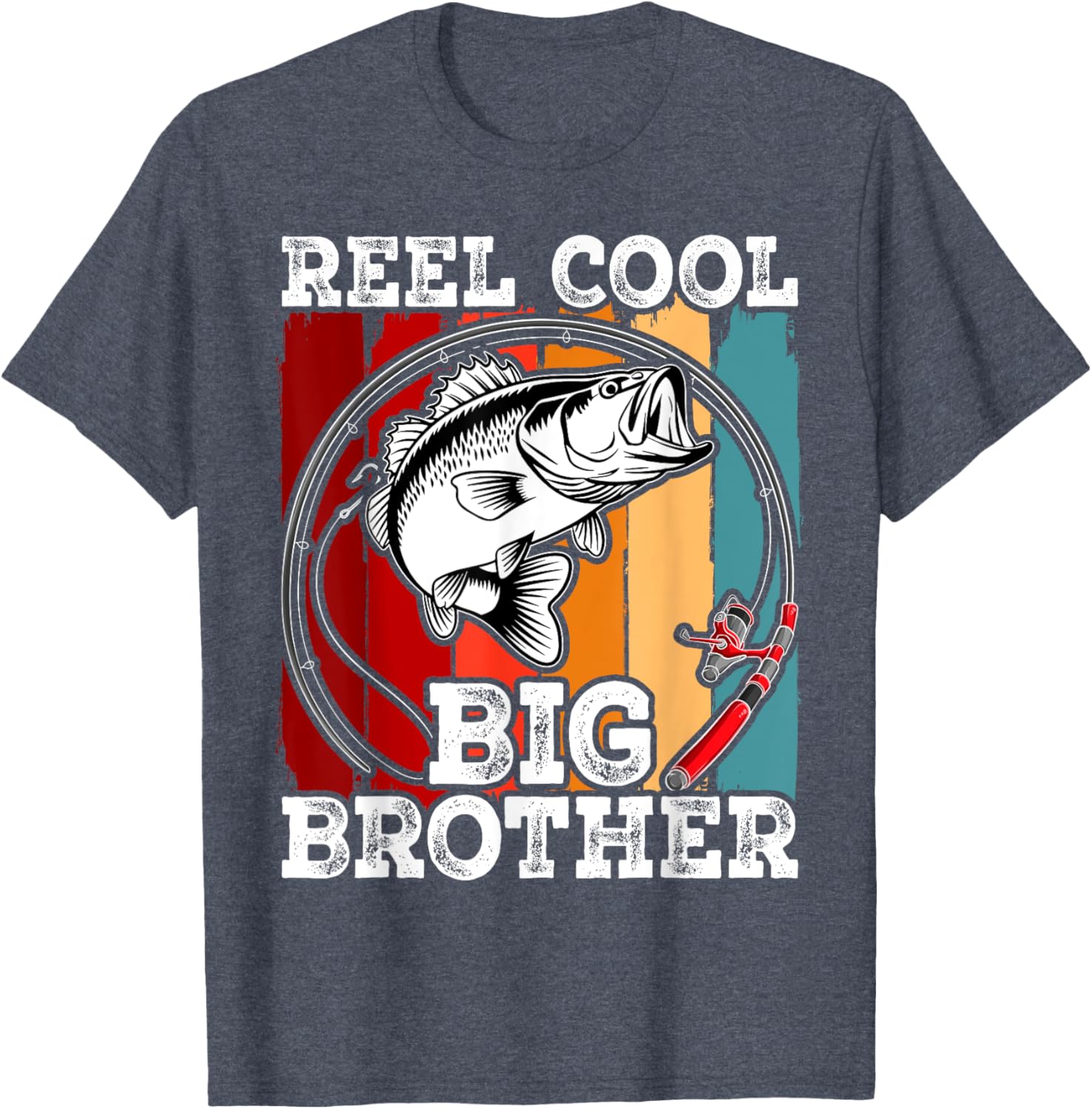 Cool Fishing T-Shirt for Big Brothers - Perfect Gift for Boys - 4