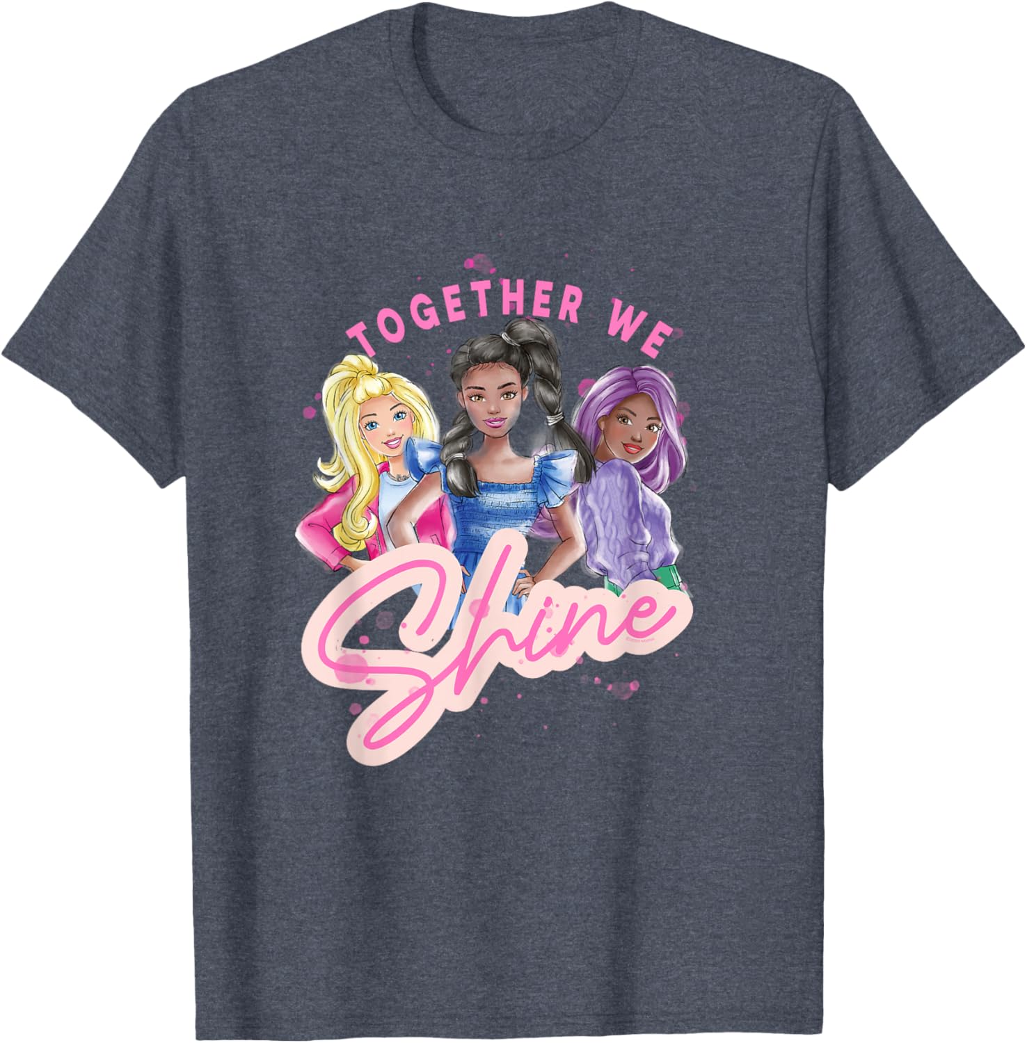 Barbie Together We Shine T-Shirt for Fun and Fashionable Kids - 12
