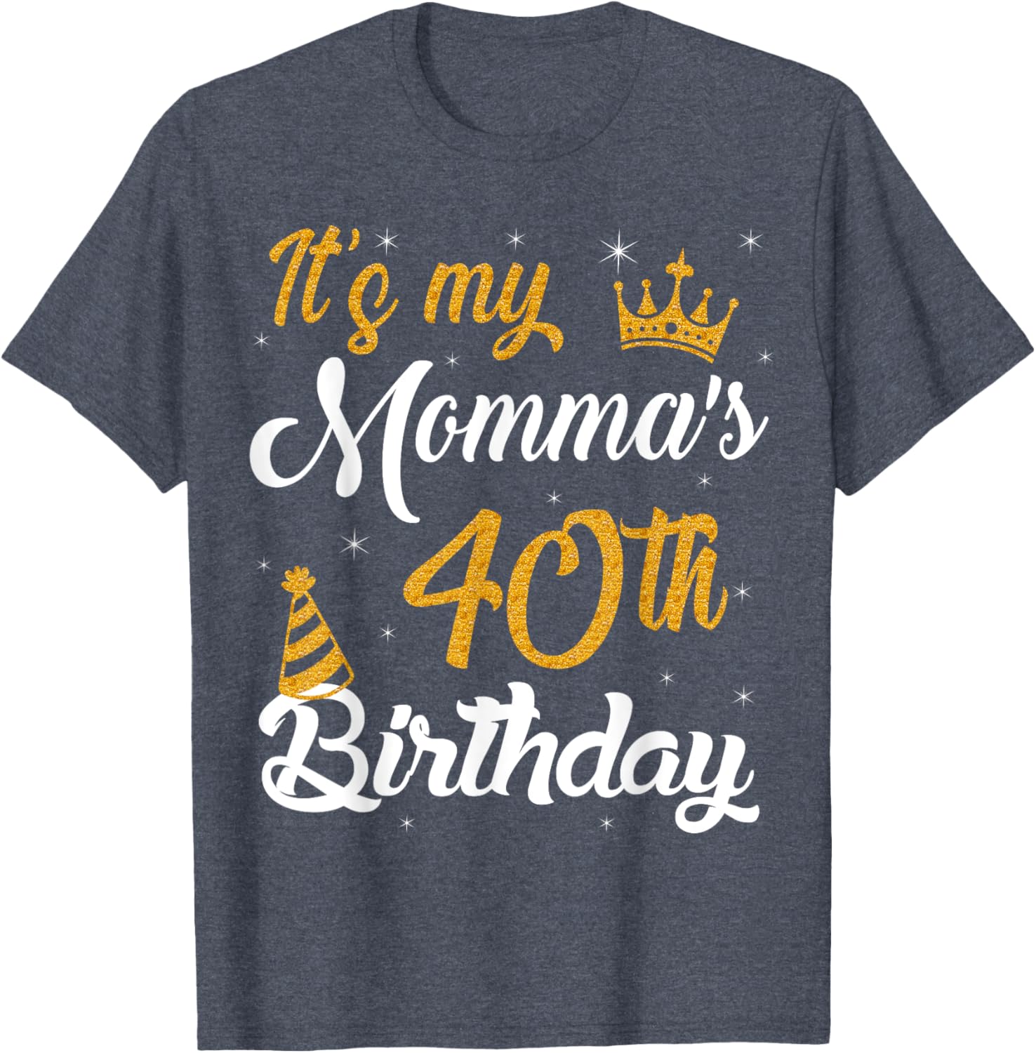 Happy 40th Birthday Mom T-Shirt Retro 1985 Celebration Gift - 8