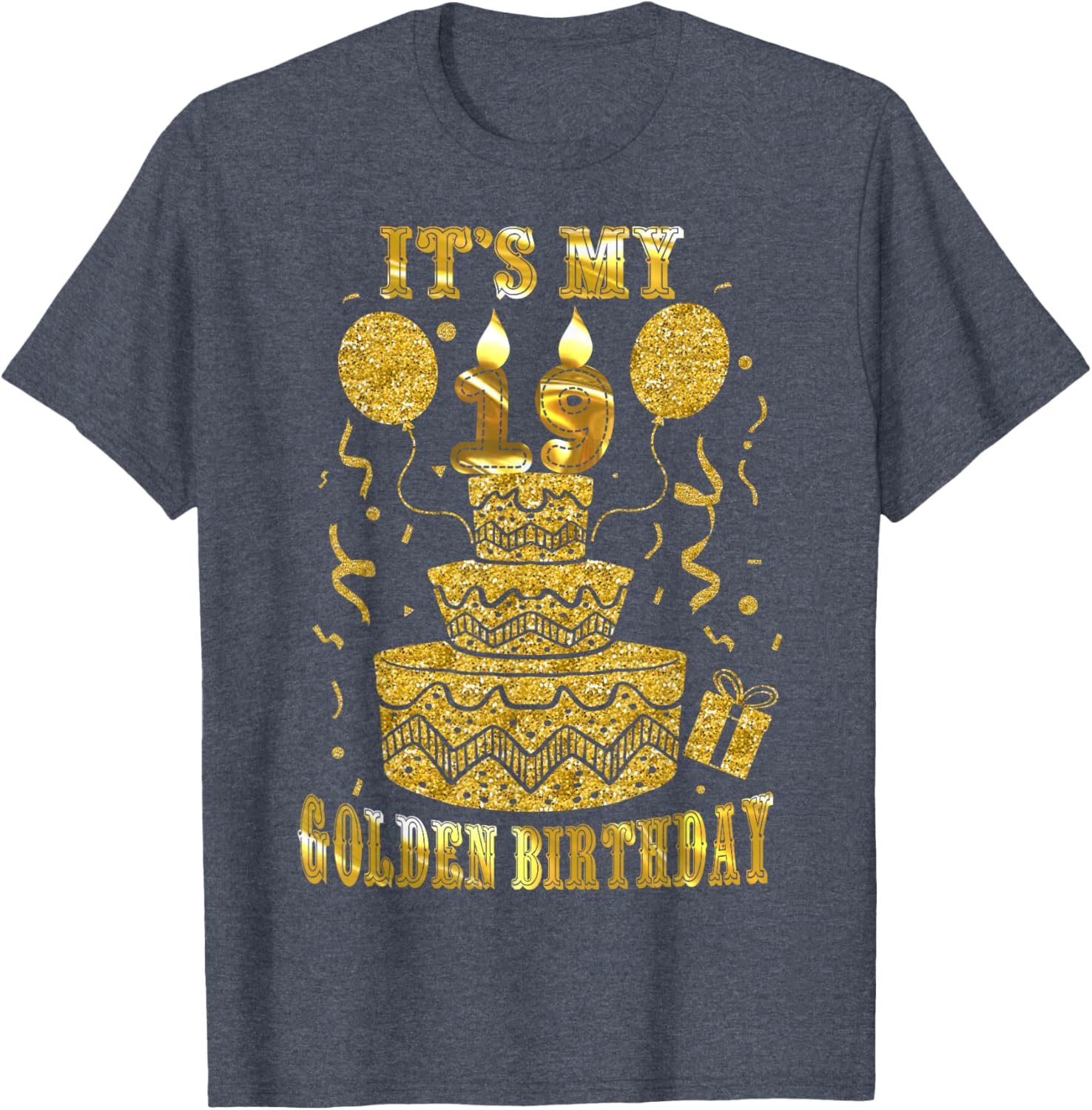 Happy 19th Birthday T-Shirt for Boys and Girls Stylish Teen Apparel - 5