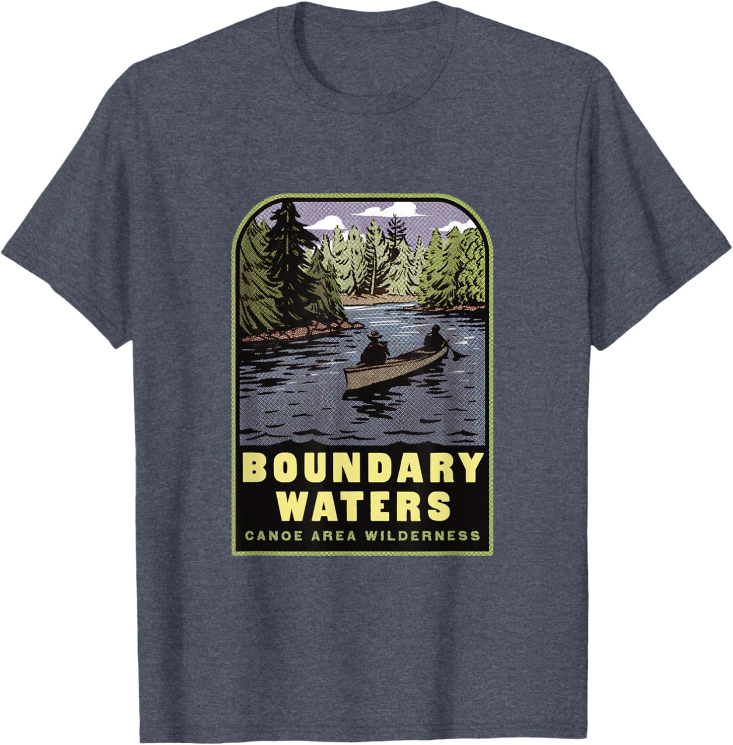 Boundary Waters Canoe Area Minnesota T-Shirt for Outdoor Adventures - 17