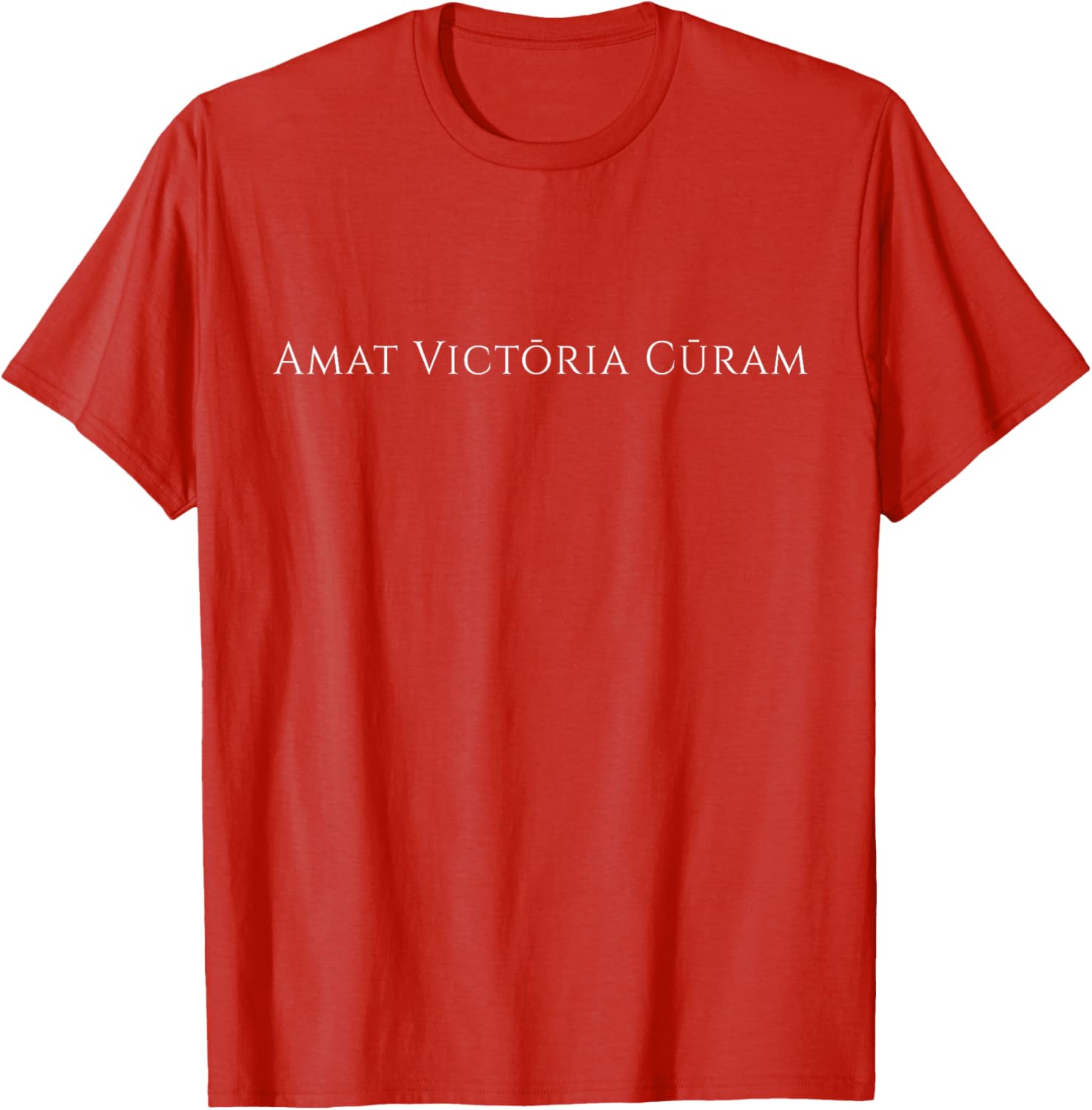 Amat Victoria Curam T-Shirt - Inspiring Latin Phrase for Success in Style - 12