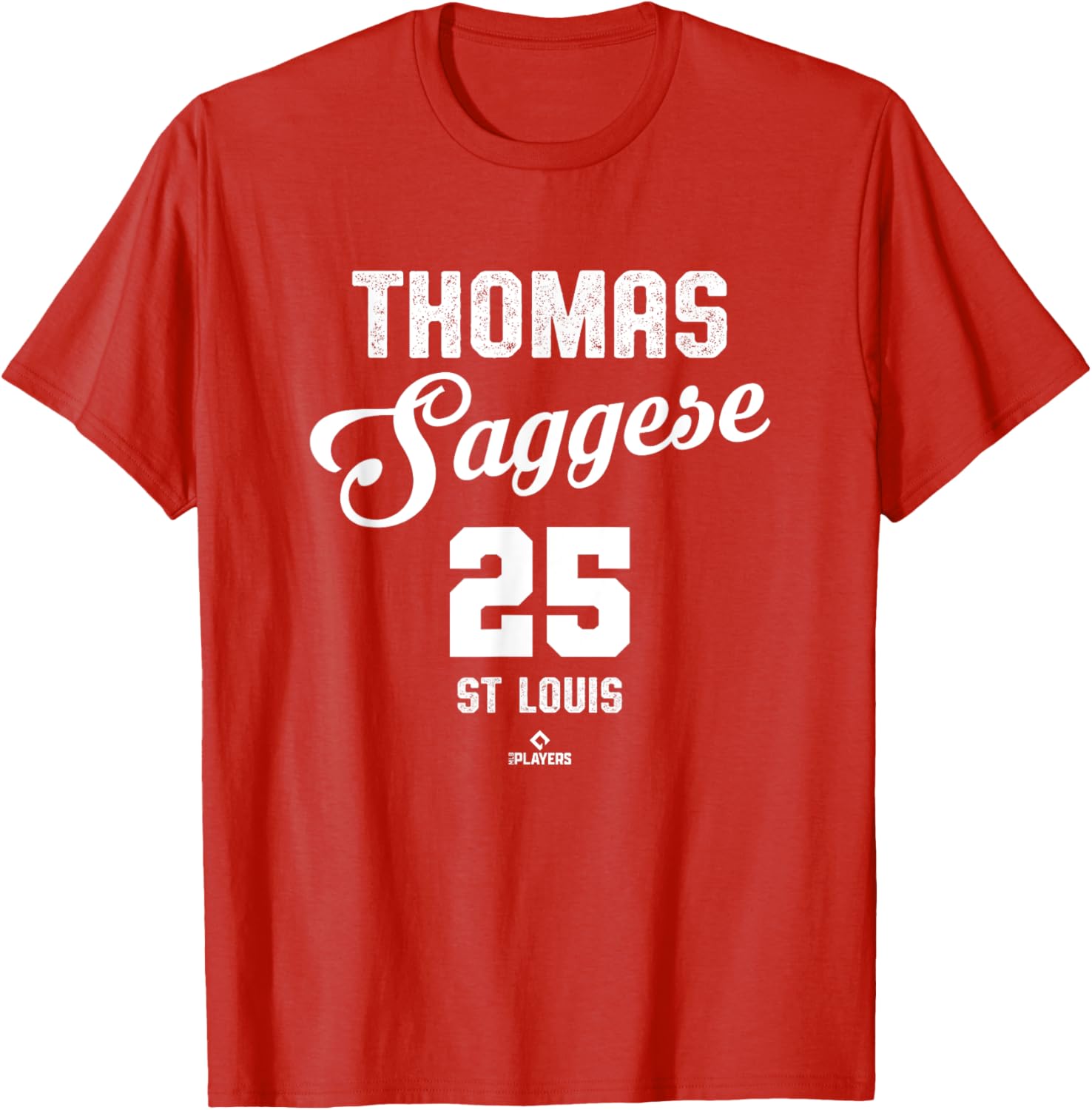 Vintage Thomas Saggese St. Louis Baseball T-Shirt for MLB Fans - 2