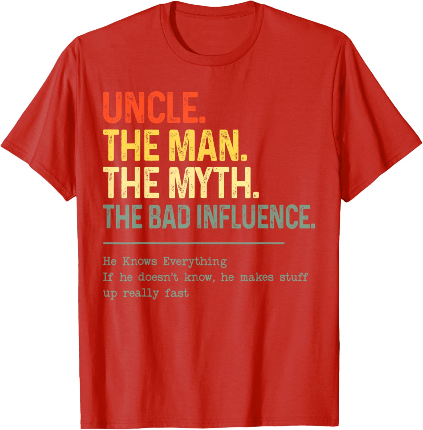 Vintage Cool Uncles Club Funny T-Shirt for Men and Boys, Perfect Gift! - 18