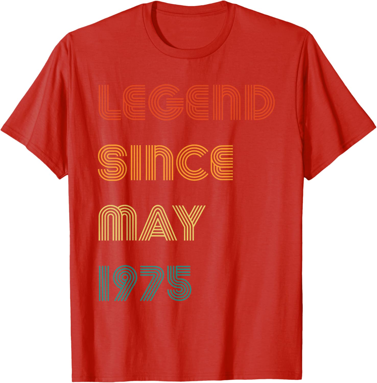 Legend Since May 1975 Retro 50th Birthday T-Shirt for Celebrating Milestones - 4
