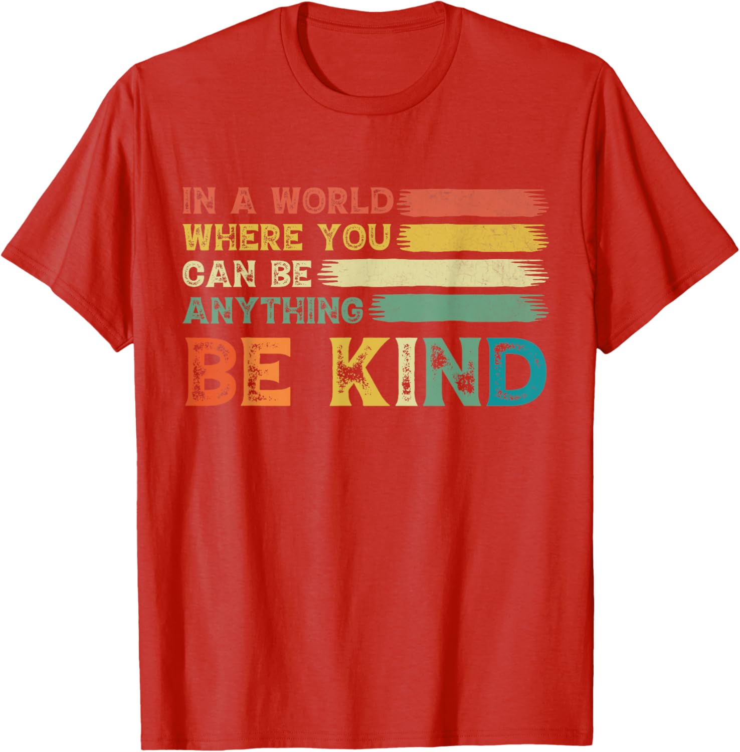 Be Kind Retro T-Shirt for Everyone - Spread Kindness in Style - 4