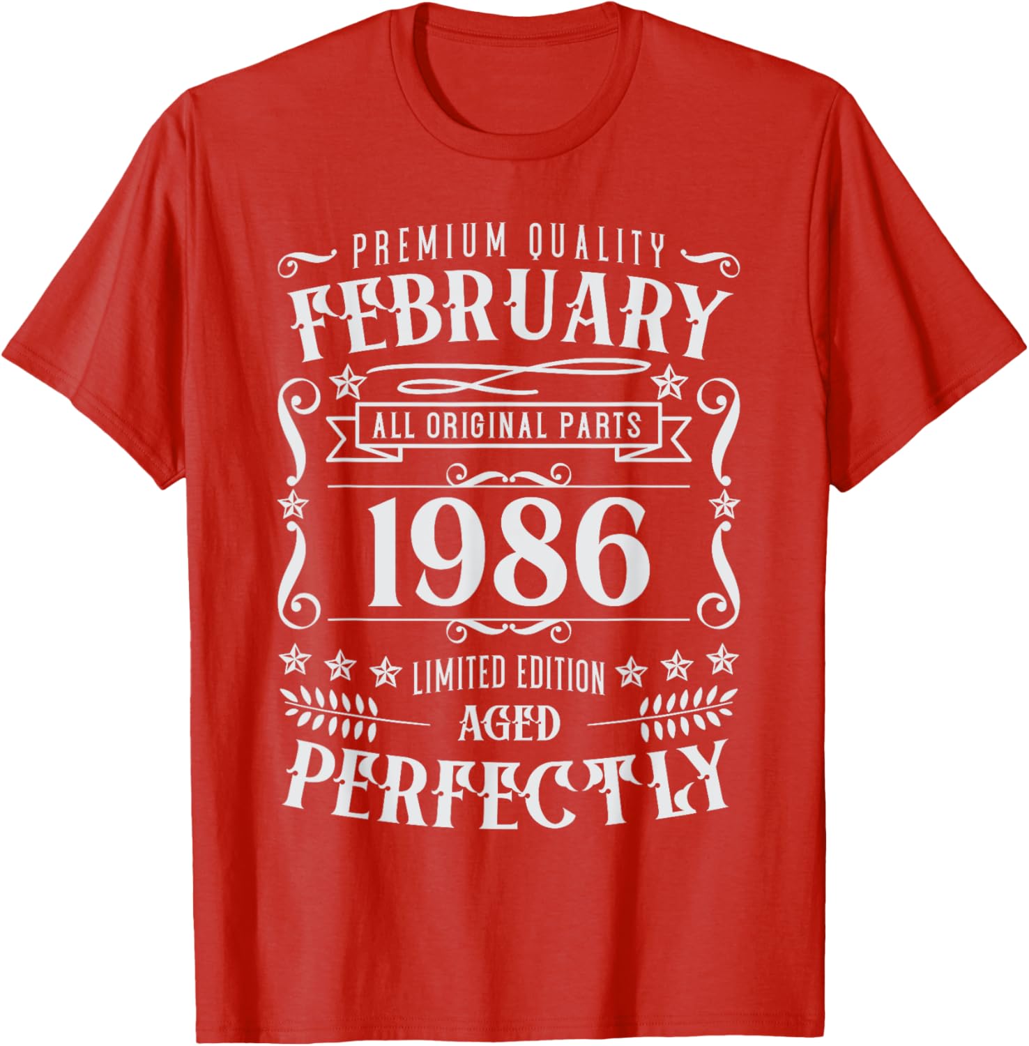 39th Birthday Legends Born in February 1986 T-Shirt for Celebrations - 19