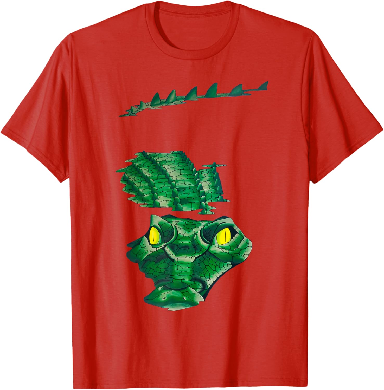 Vintage Crocodile Jurassic Art T-Shirt for Reptile Lovers and Collectors - 27