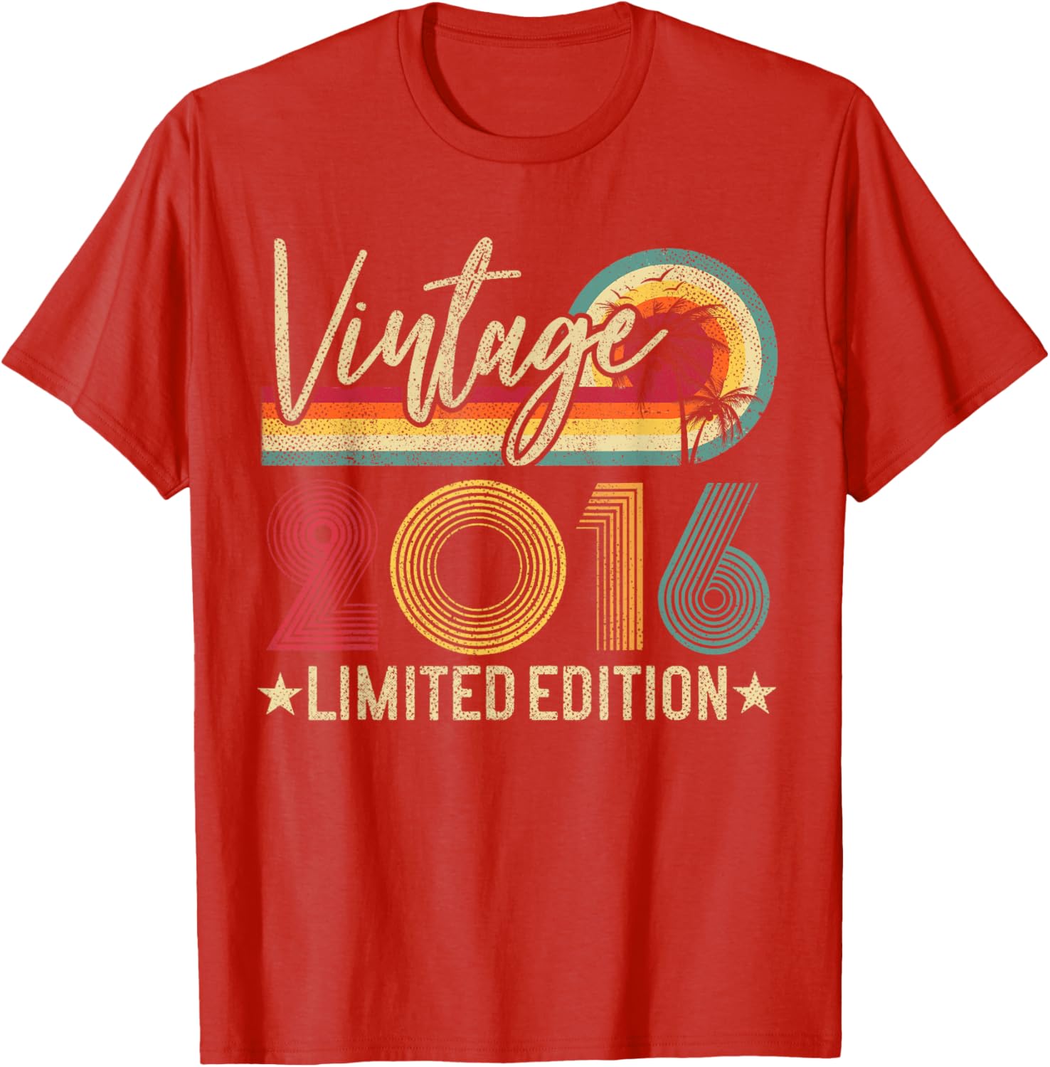 Limited Edition Vintage 2016 9th Birthday T-Shirt for Kids - 23