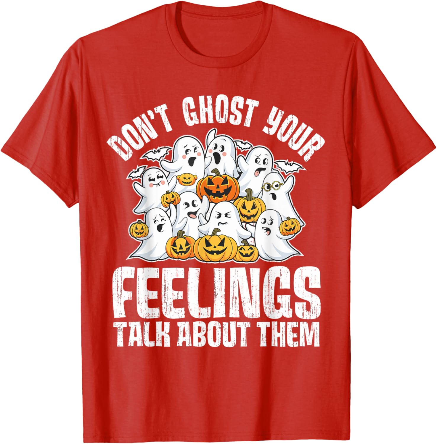 Talk About Your Feelings Mental Health T-Shirt for Positive Vibes - 16