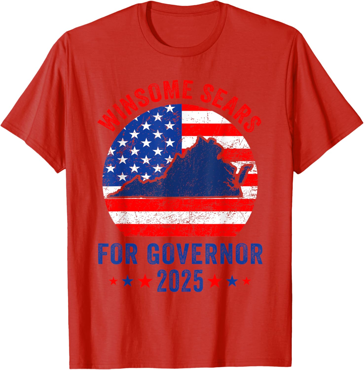 Winsome Sears Virginia Governor Election 2025 Republican T-Shirt for Supporters - 5