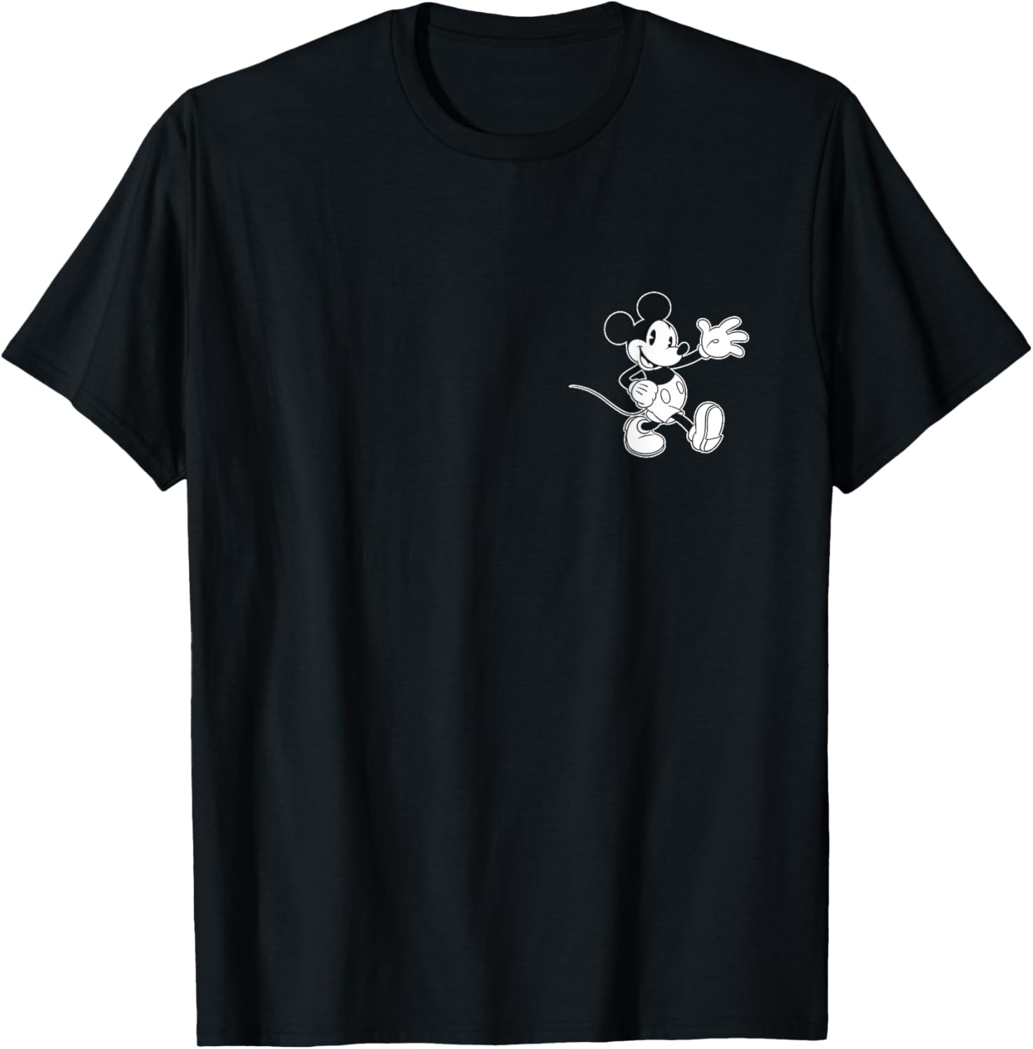 Vintage Mickey and Friends White T-Shirt for Disney Fans and Collectors - 2