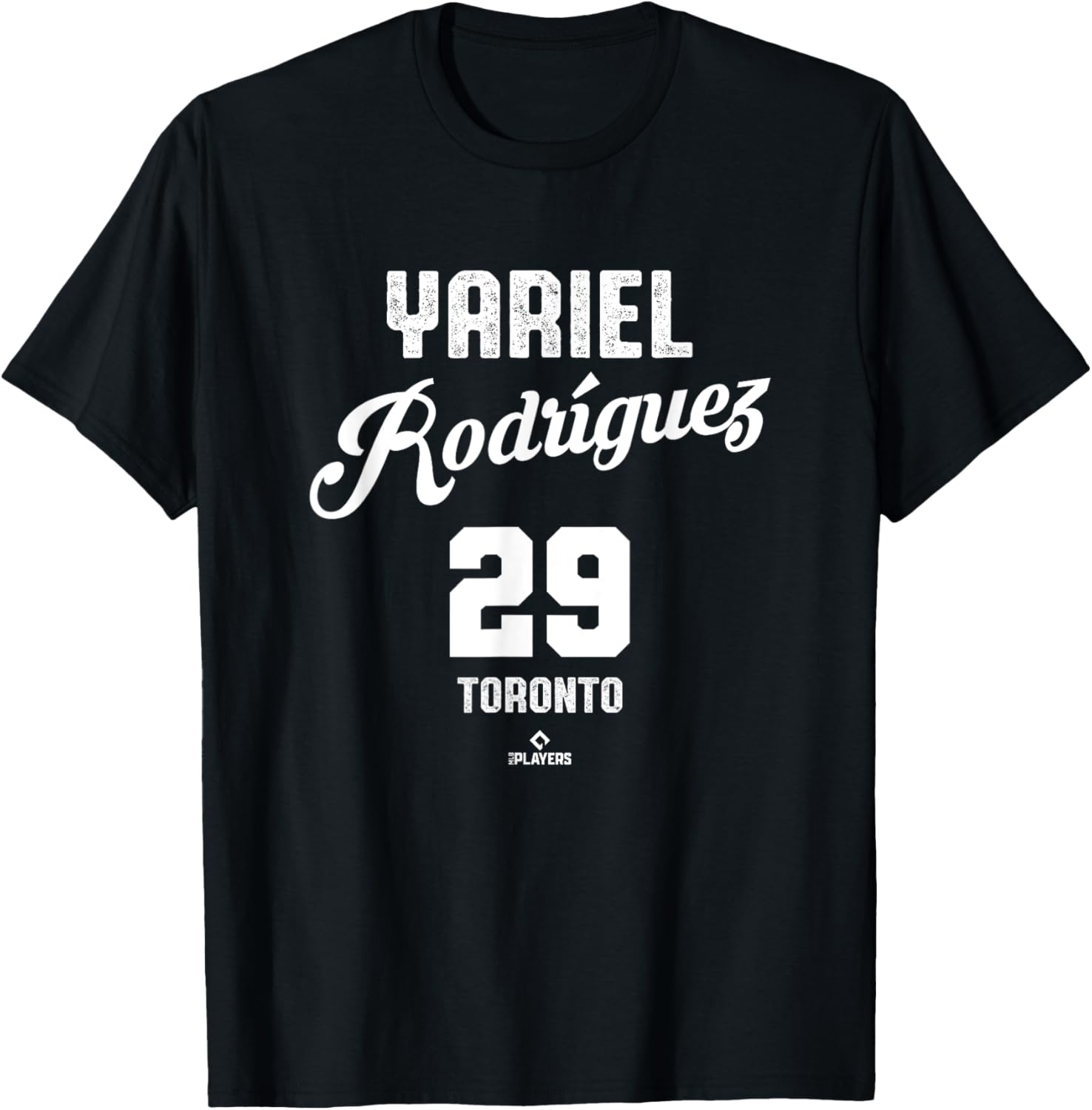 Yariel Rodriguez 29 Toronto Baseball Vintage MLBPA T-Shirt for Fans - 4