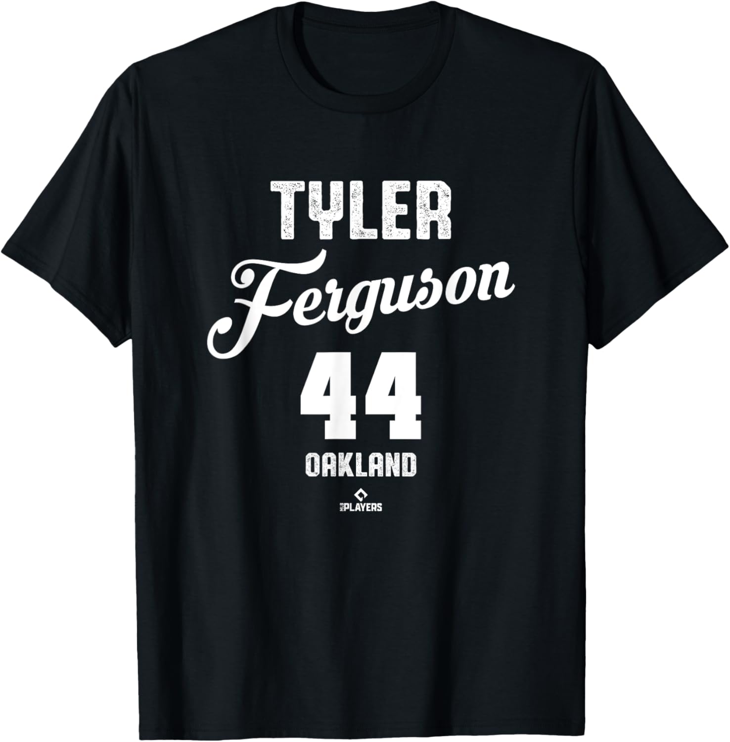 Tyler Ferguson 44 Oakland Baseball Vintage T-Shirt for MLB Fans - 1