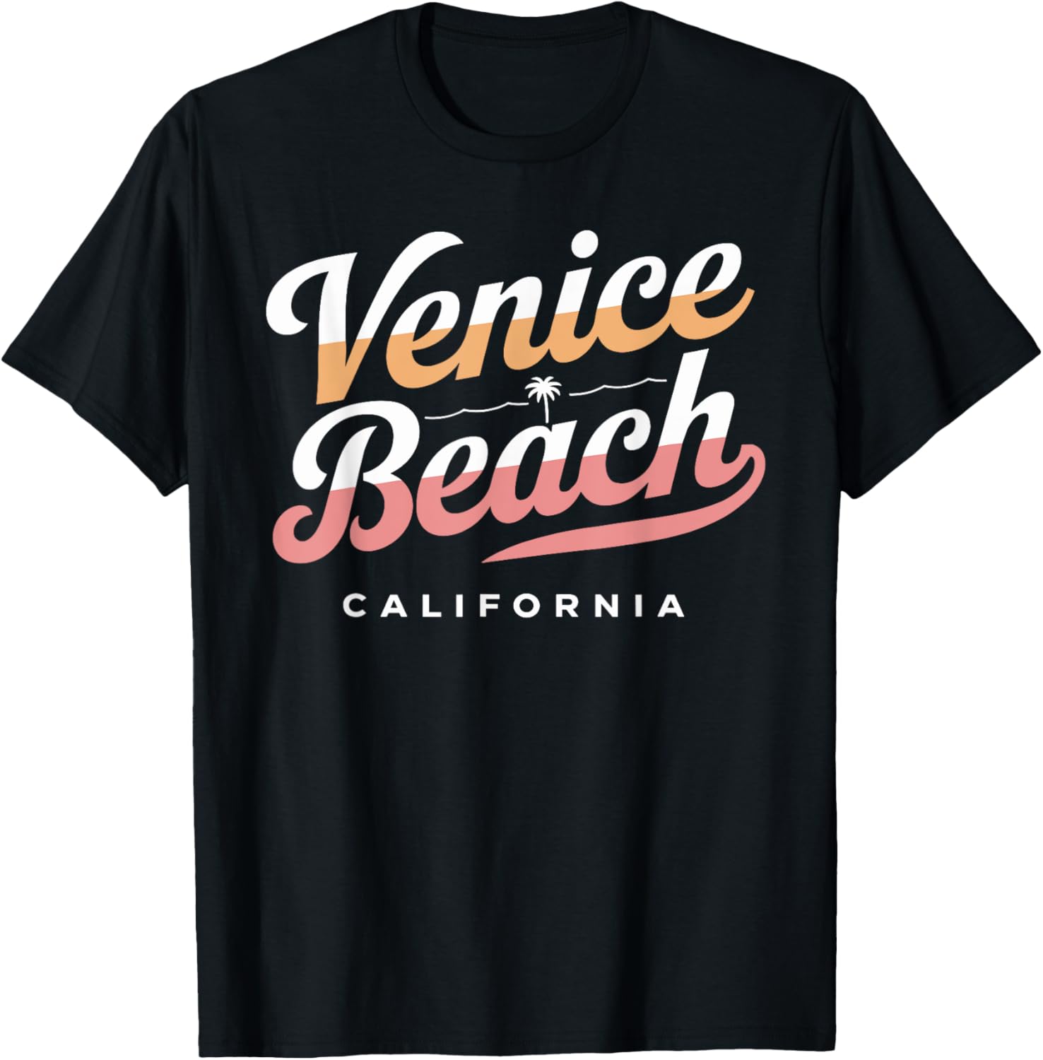 Vintage Venice Beach California Graphic Tee for Cool Casual Style - 1