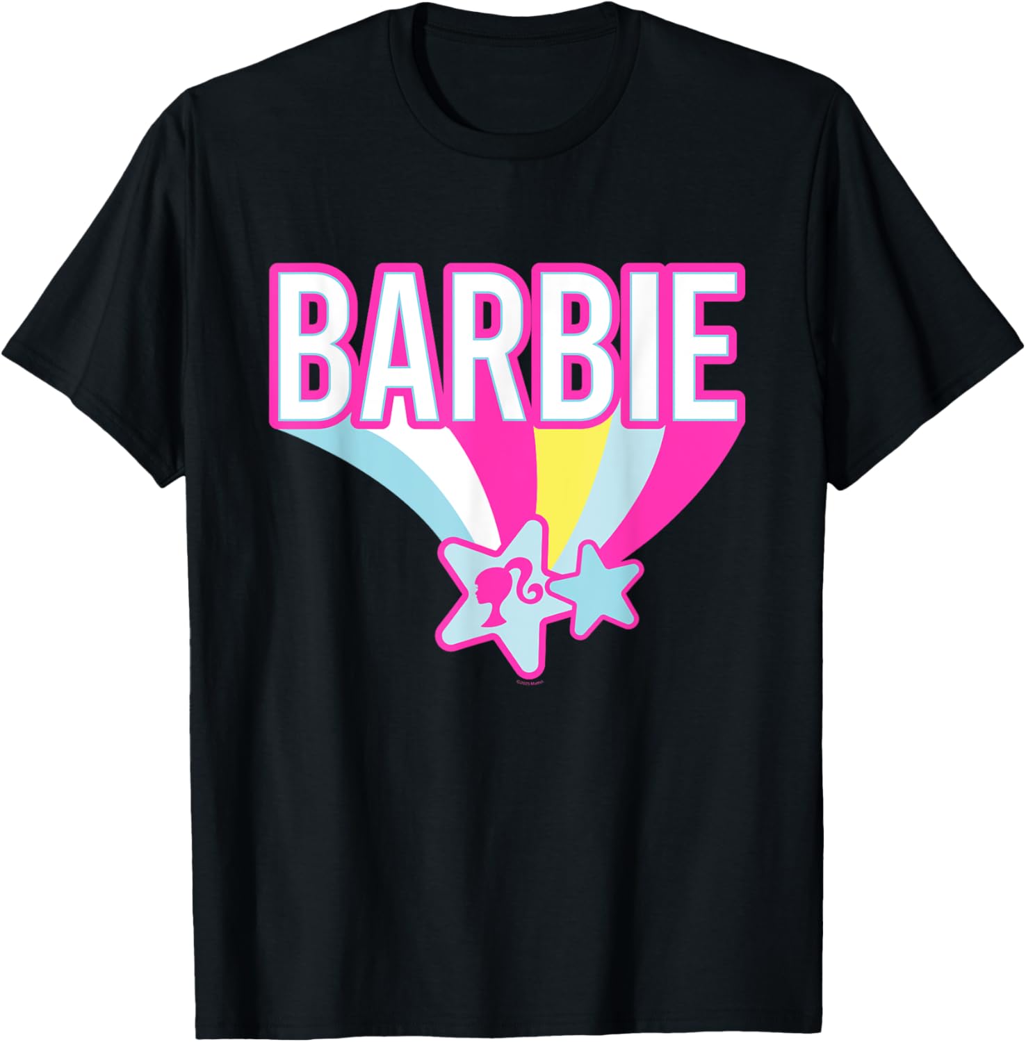 Barbie Pastel Rainbow T-Shirt for Fun Stylish Girls' Fashion - 6