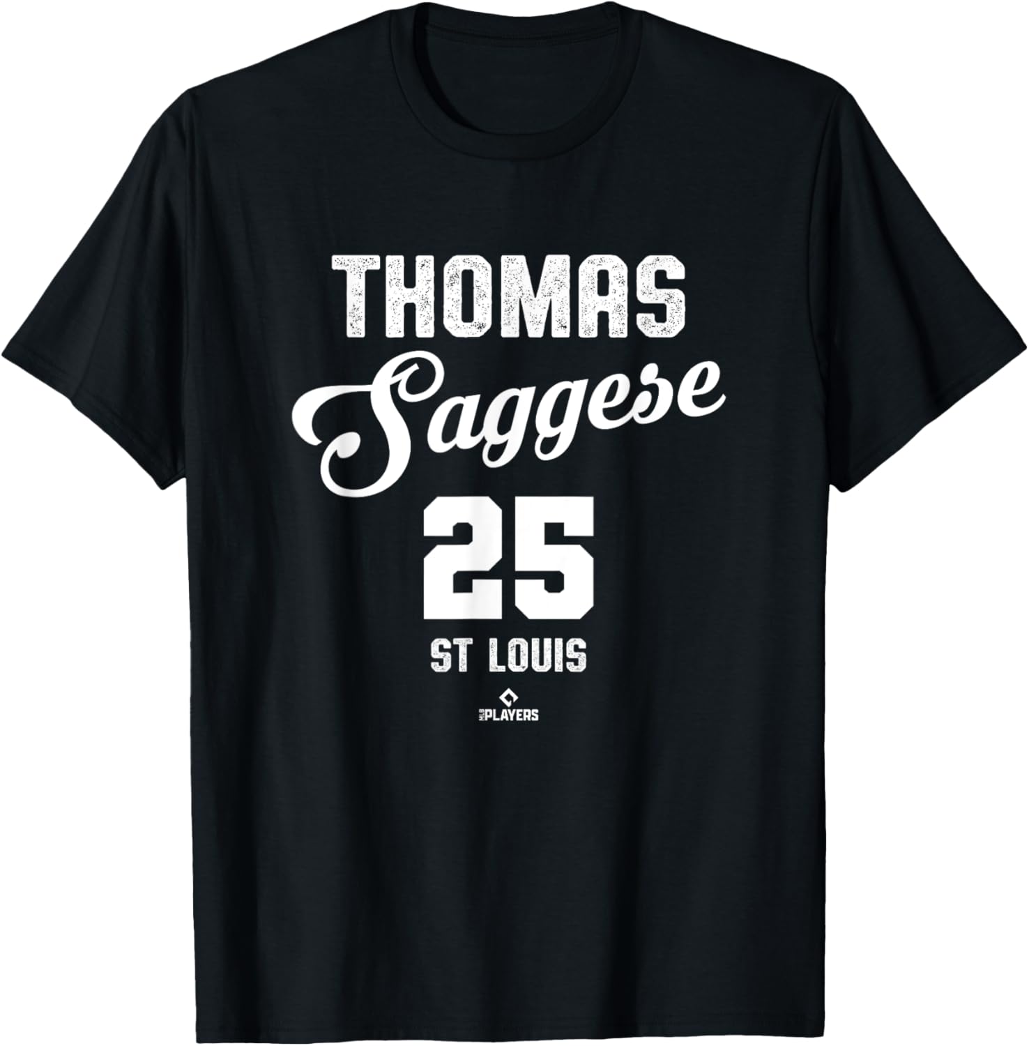 Vintage Thomas Saggese St. Louis Baseball T-Shirt for MLB Fans - 3