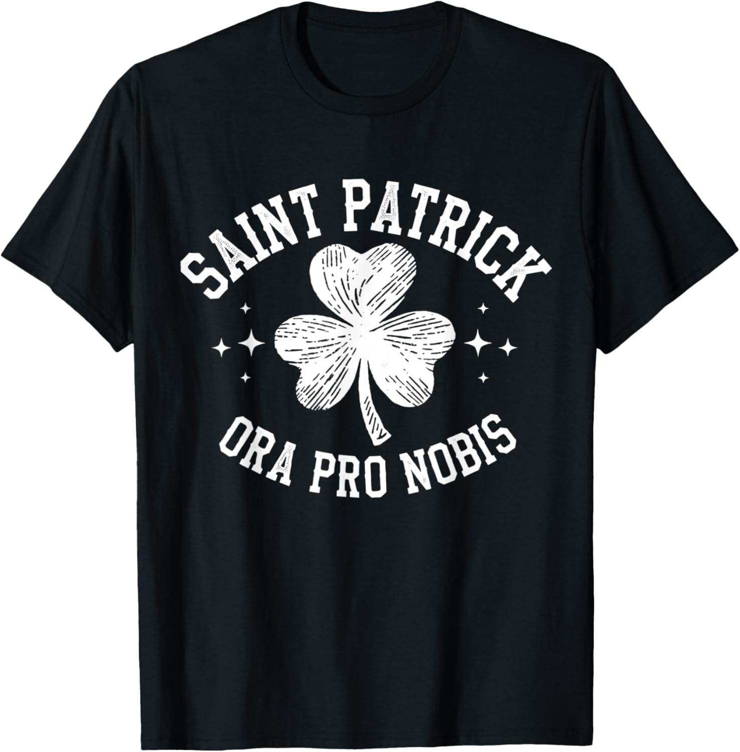 Vintage St Patrick Ora Pro Nobis Catholic T-Shirt for Traditional Style - 12