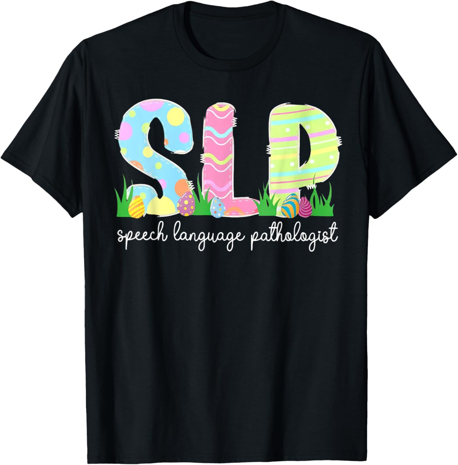 Charming Easter SLP T-Shirt for Speech Language Pathology Lovers - 19
