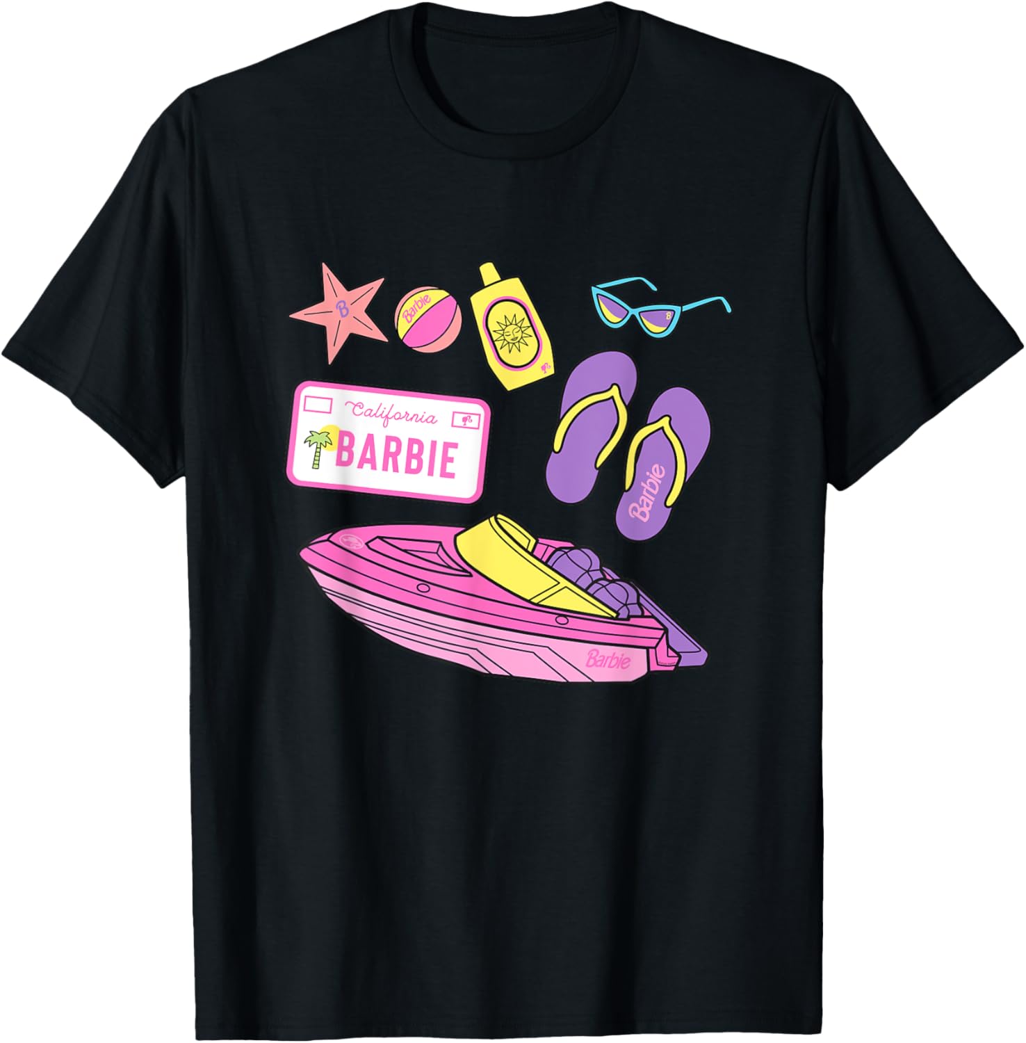 Barbie Icons of Summer T-Shirt for Fun Summer Style and Adventure - 9