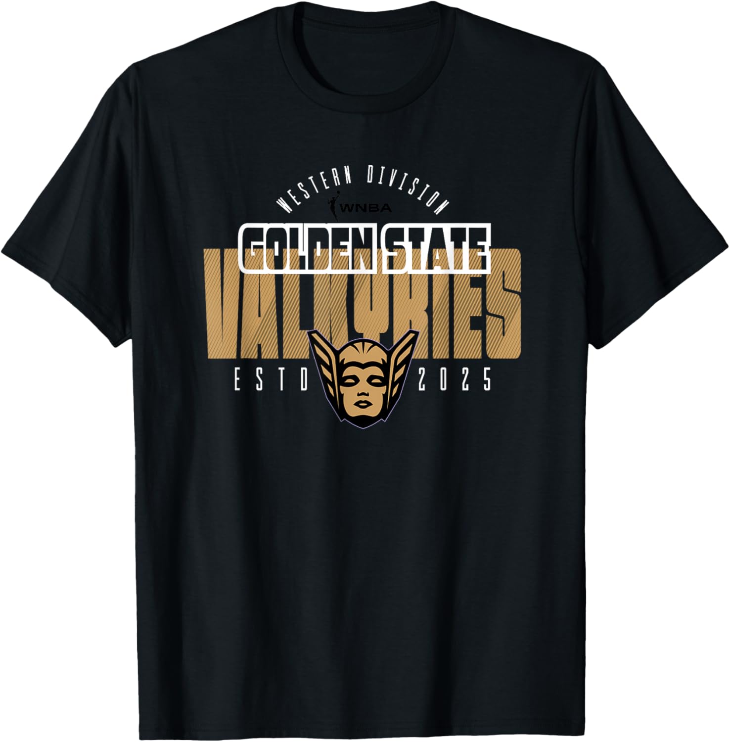 WNBA Golden State Valkyries Block City T-Shirt for Sports Fans - 2