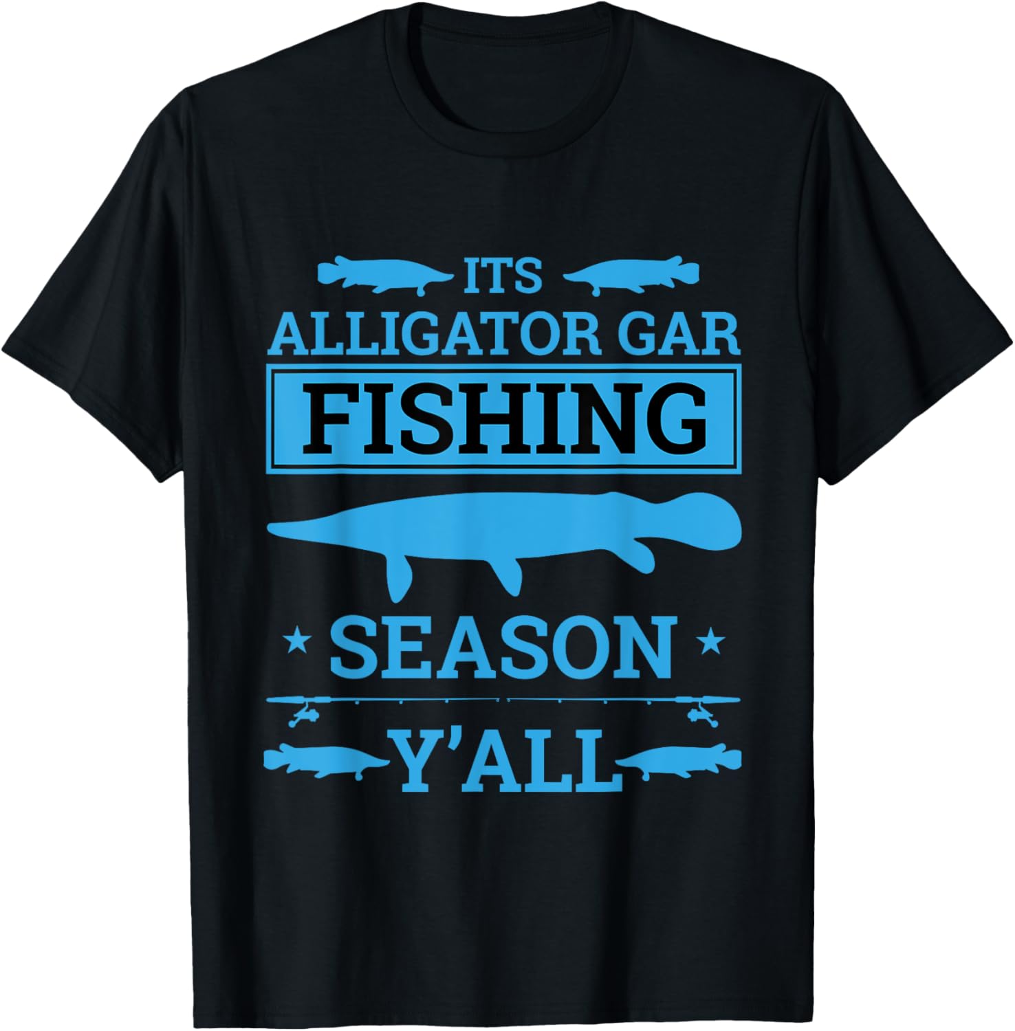 Alligator Gar Fishing Gear T-Shirt for True Fishing Enthusiasts - 11