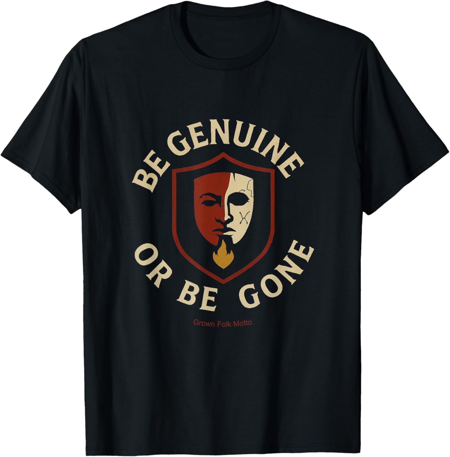 Be Genuine or Be Gone Motivational T-Shirt for Inspiring Style - 14