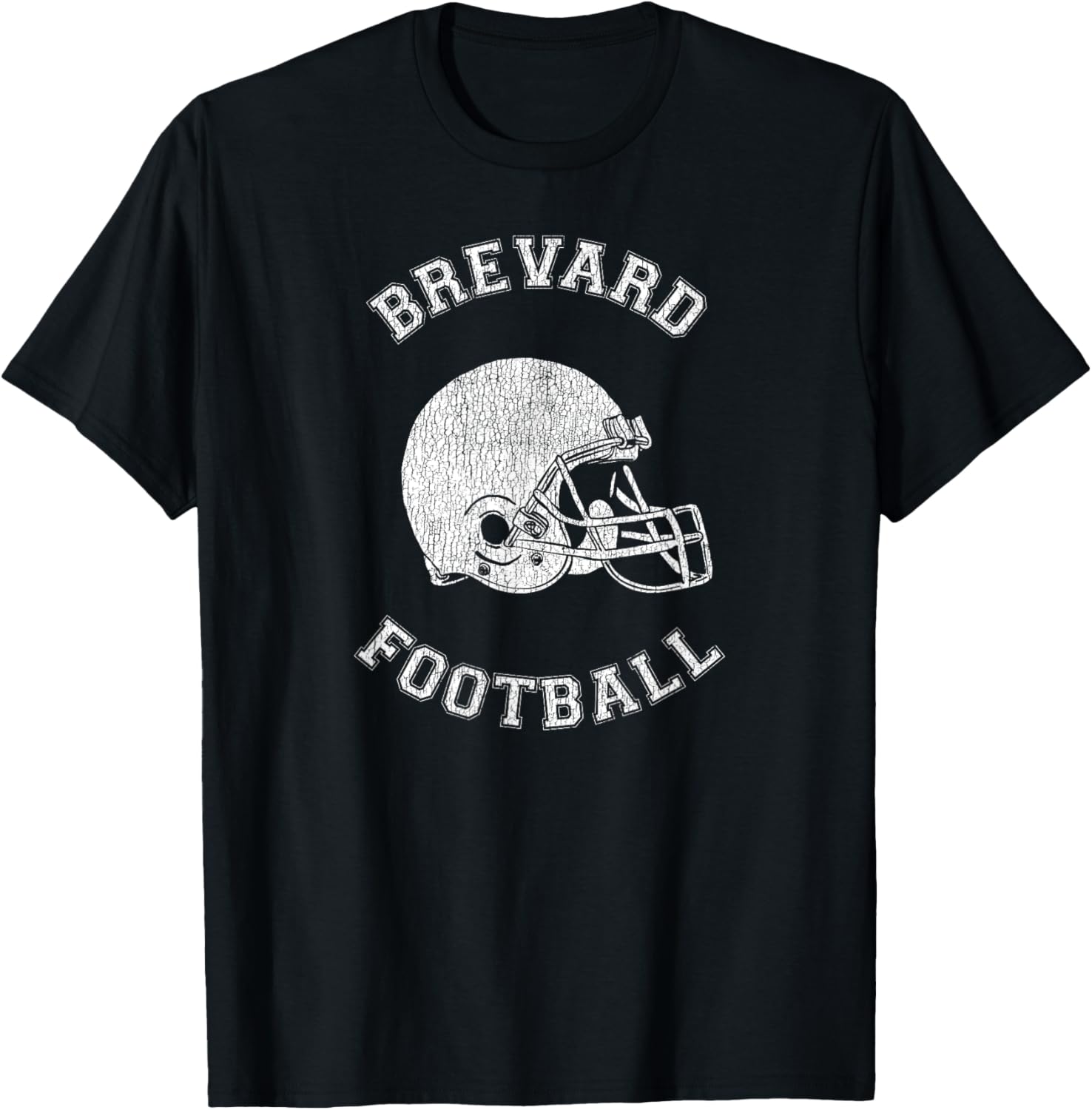 Brevard Retro 1980s Distressed Football P.E. Department T-Shirt - 14