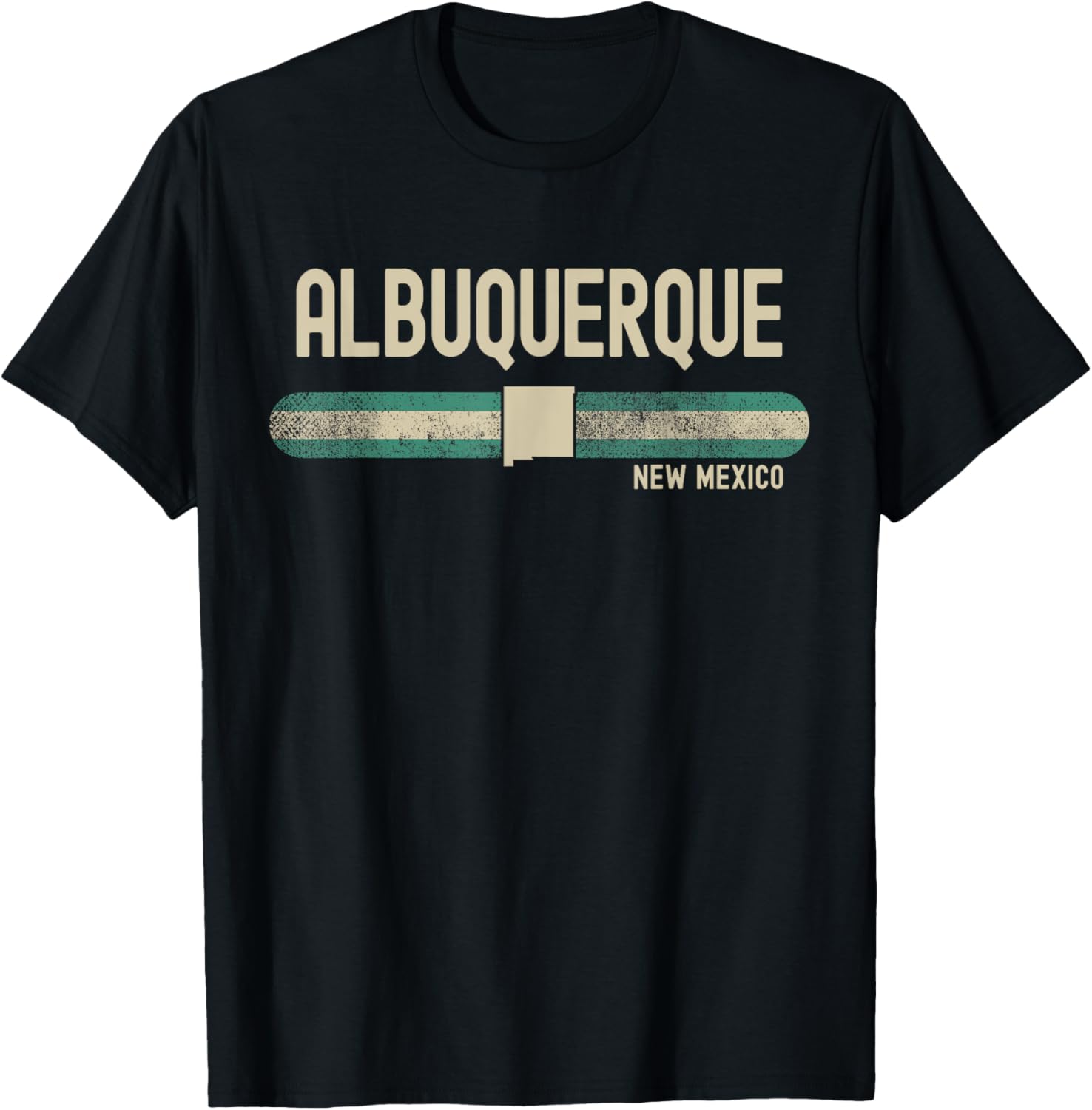 Albuquerque New Mexico 80s Style T-Shirt for Trendy Travelers - 9