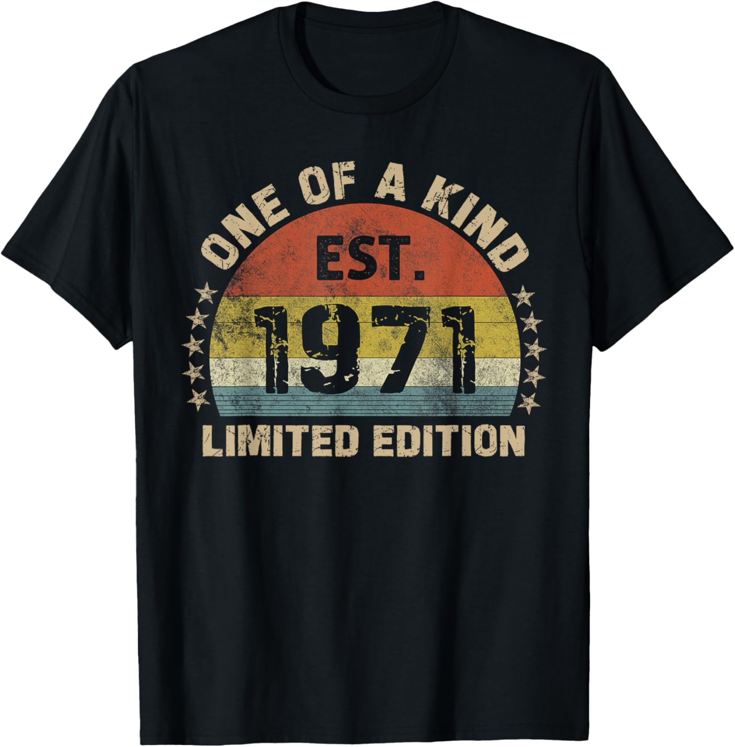 Limited Edition 54th Birthday T-Shirt for 54 Year Olds Born in 1971 - 2