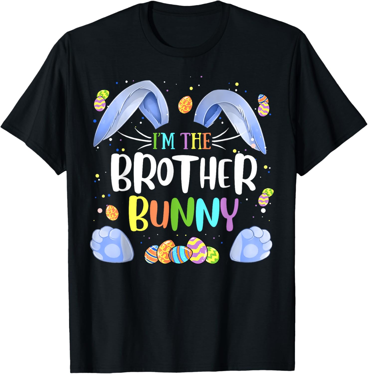 Brother Bunny Matching Family Easter T-Shirt for Fun Holiday Style - 1
