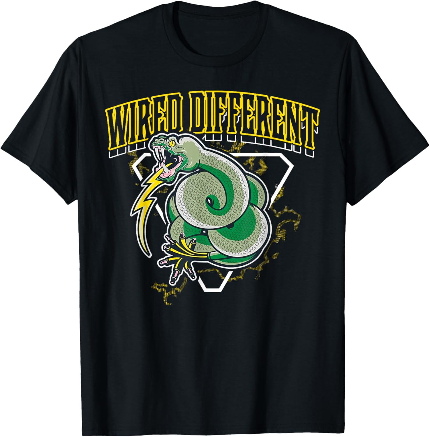 Wired Different Snake T-Shirt for Unique Style and Comfort - 7