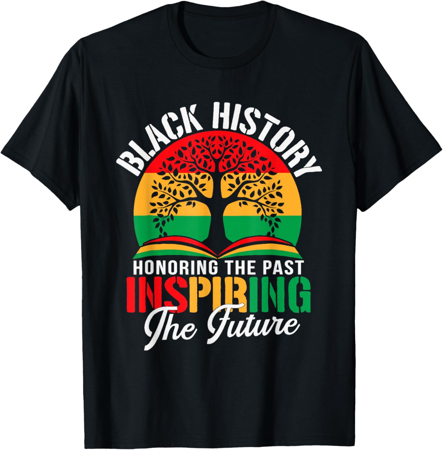 Black History Teacher T-Shirt Honoring the Past Inspiring the Future - 15