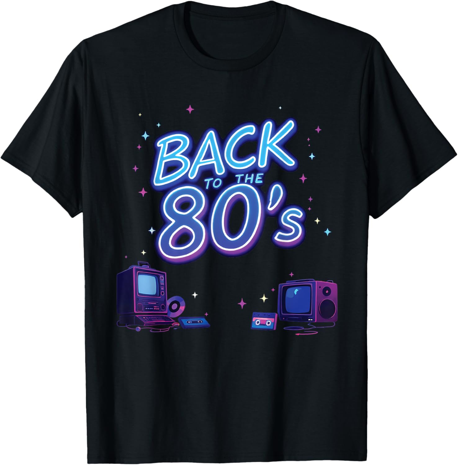 Back to the 80's Retro T-Shirt for Nostalgic Style Lovers - 1