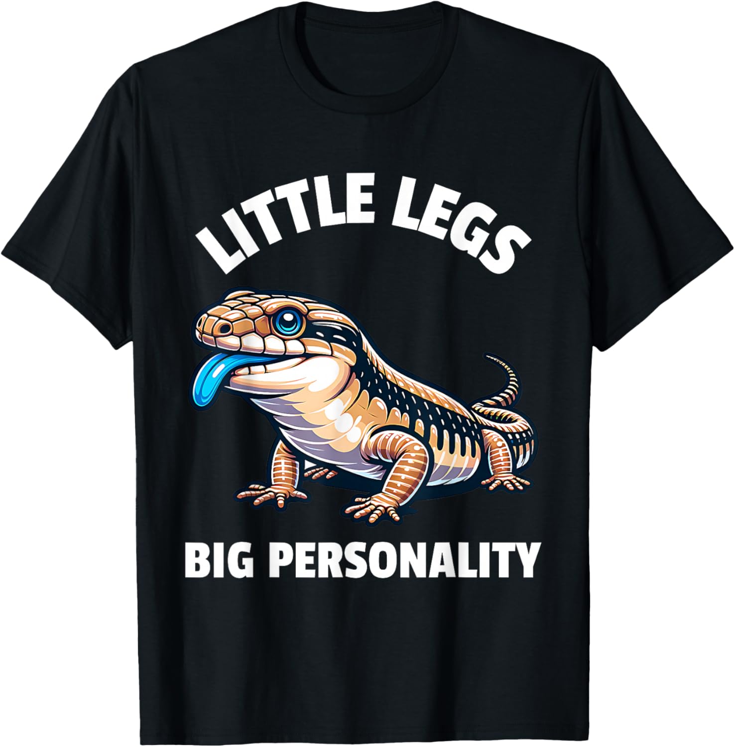 Blue Tongue Skink Owner T-Shirt for Reptile Lovers - Cool Graphic Tee - 2