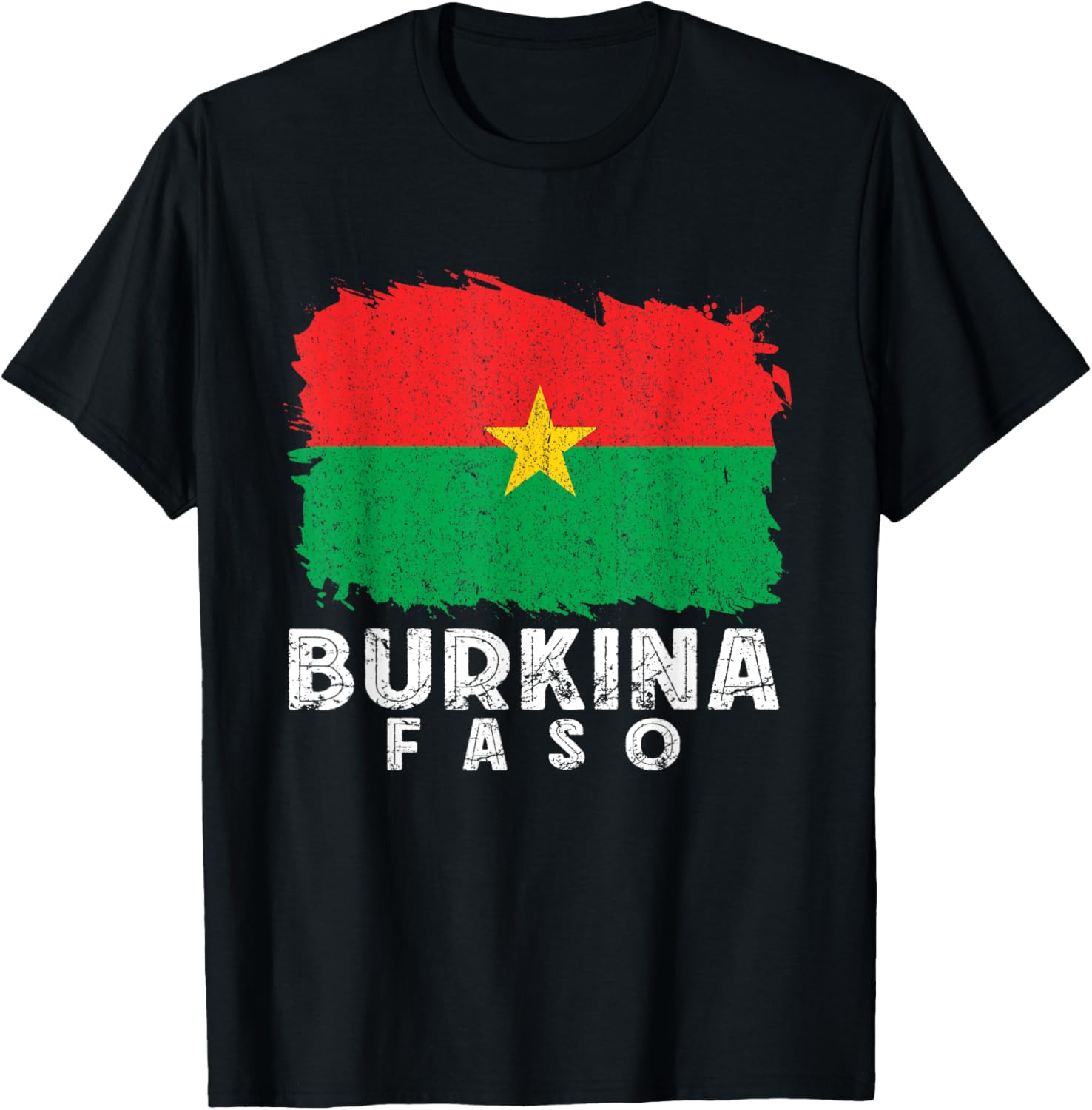 Burkina Faso Flag T-Shirt for Proud Burkina Fasoans - Stylish Apparel - 14
