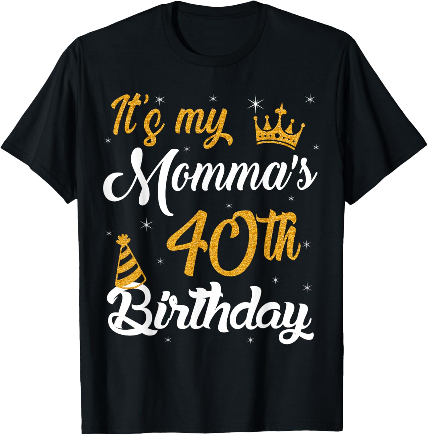 Happy 40th Birthday Mom T-Shirt Retro 1985 Celebration Gift - 16