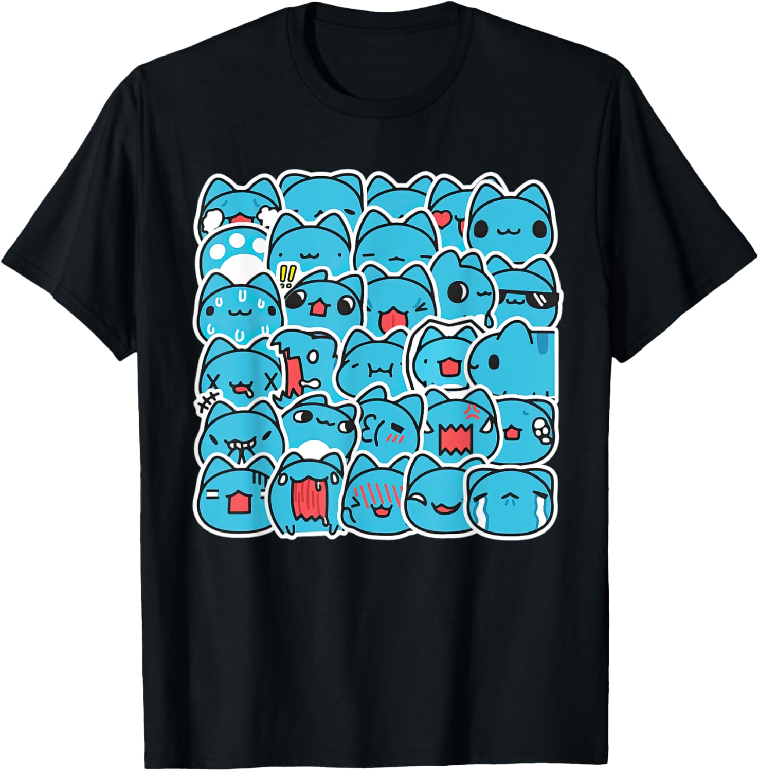 Adorable Bugcat Capoo T-Shirt for Cat Lovers - Cute & Comfy Style - 10