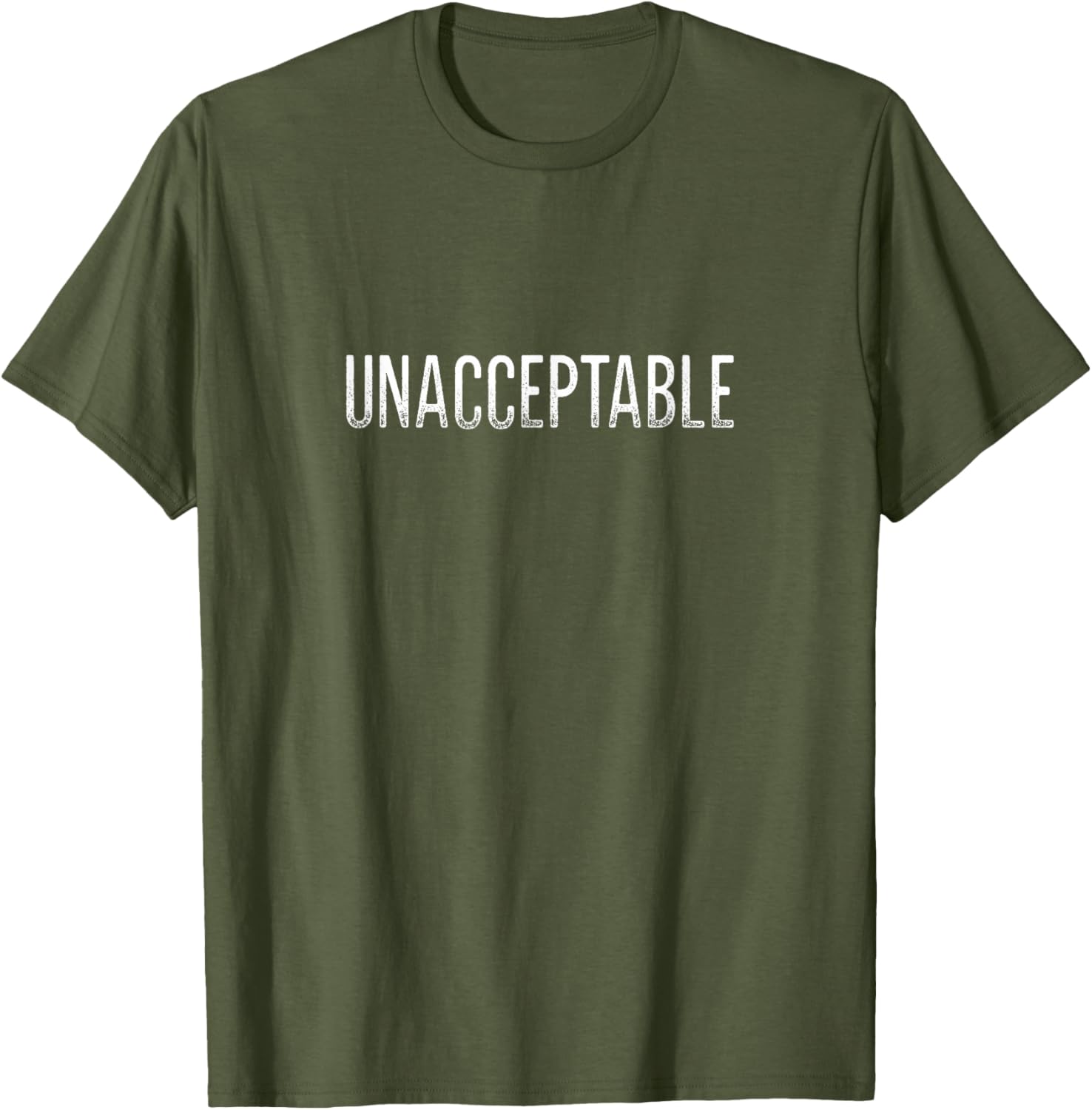 Unacceptable Vintage Style T-Shirt for Trendy Fashion Lovers - 9