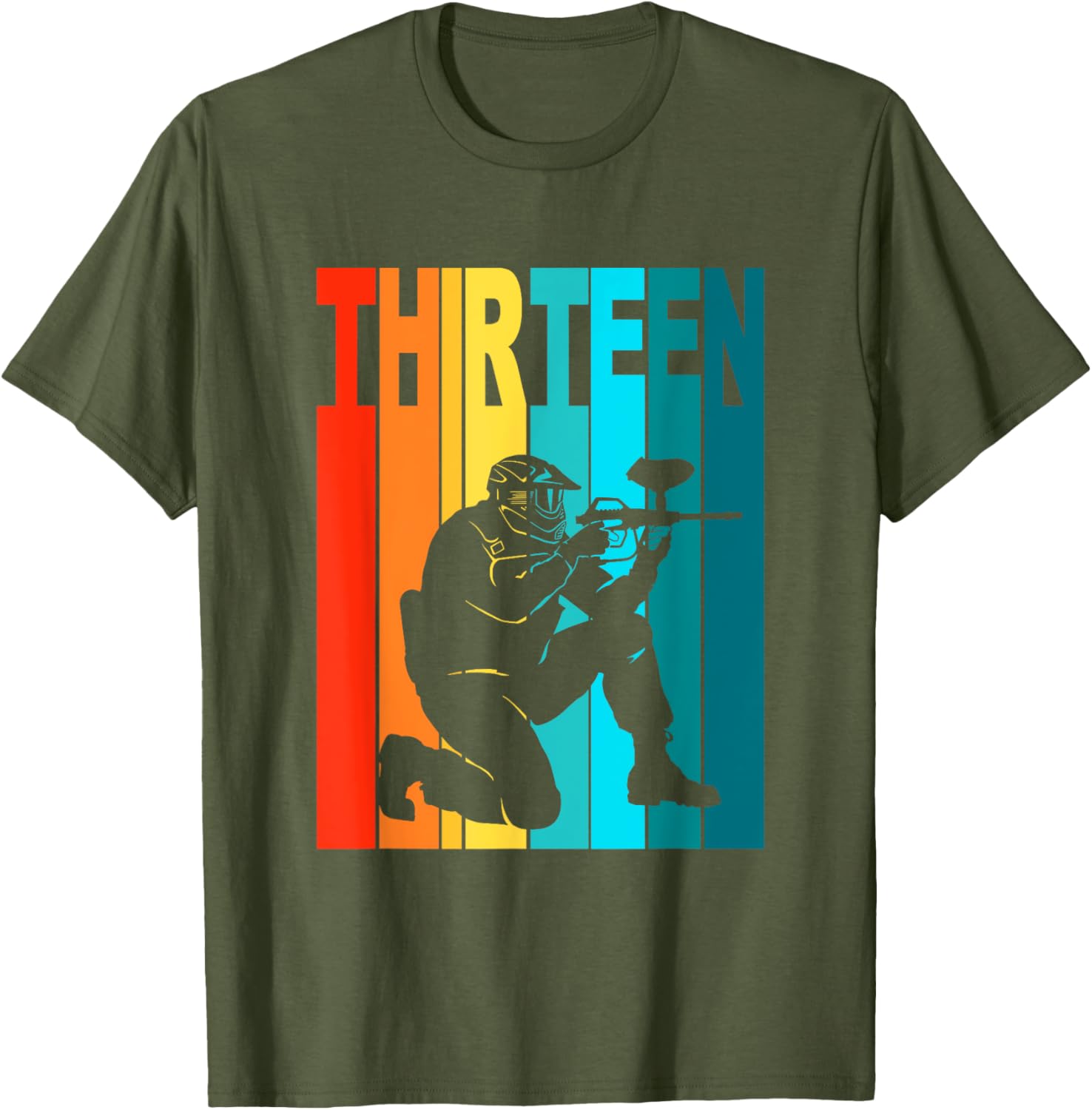Cool 13th Birthday Paintball T-Shirt for Boys - Perfect Gift Idea! - 9