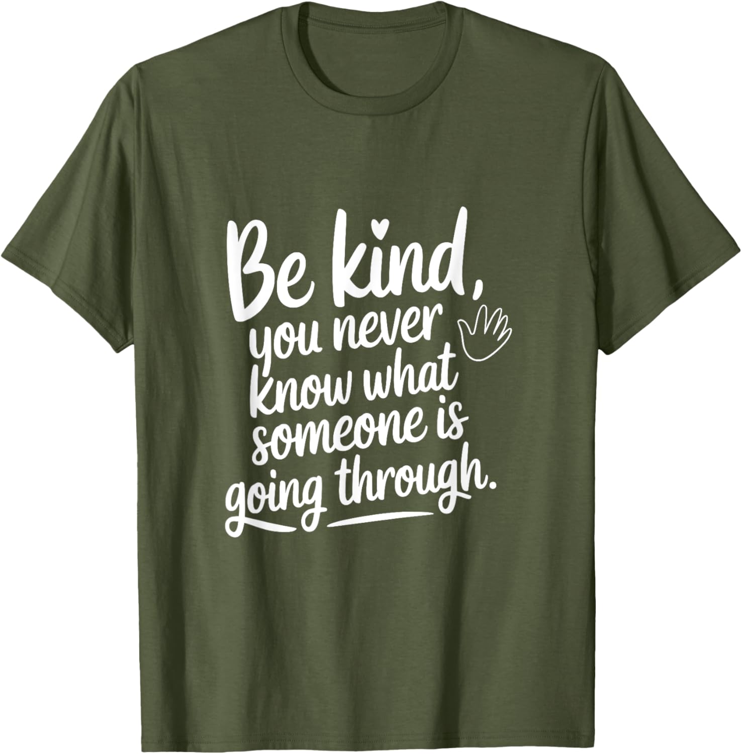 Be Kind T-Shirt Inspirational Message for Empathy and Awareness - 14